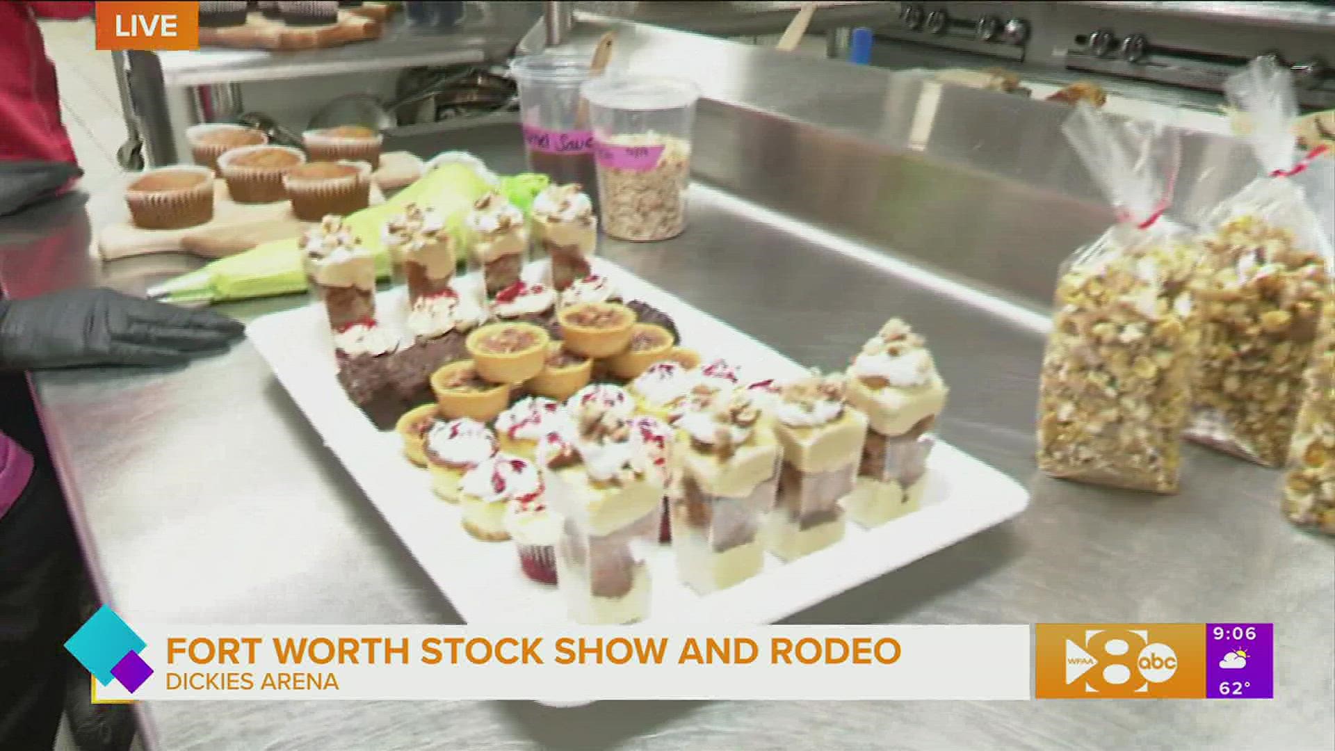 Paige goes inside the kitchens of Dickies Arena to sample what new on the menu at the Fort Worth Stock Show & Rodeo