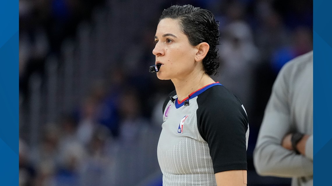 Che Flores becomes NBA's first nonbinary and transgender referee ahead of  the start of the new season: 'I can go through my job a lot more  comfortably