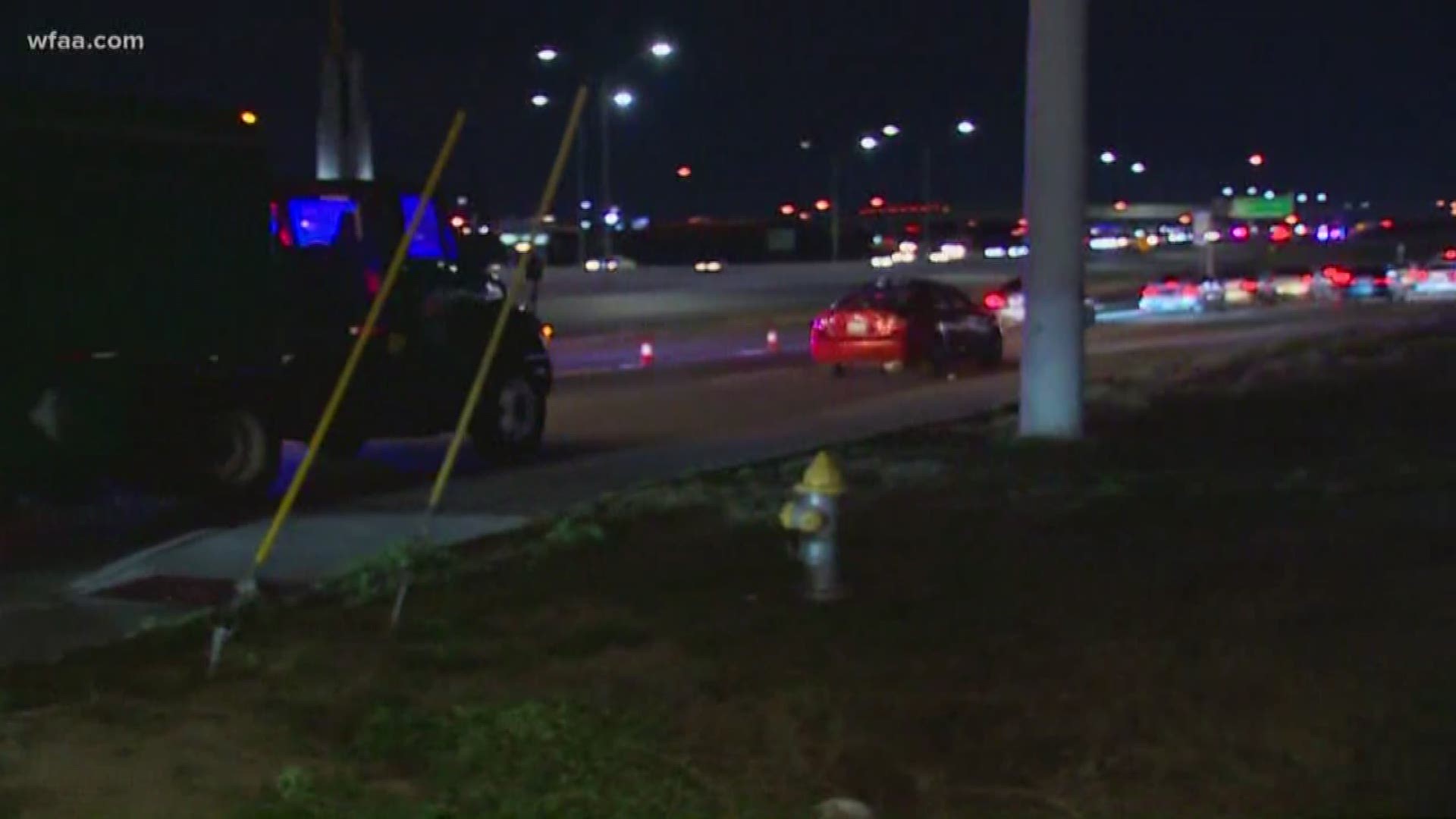 Deadly wrong-way crash closes WB lanes on Hwy 183 at Beltline Road