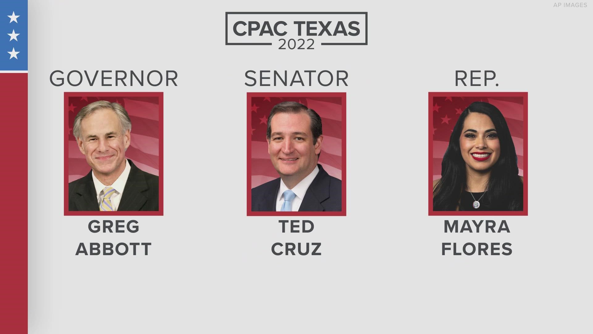 Former President Donald Trump will headline CPAC. Gov. Greg Abbott is among one of many that are also set to speak. The conference will run Thursday through Sunday.