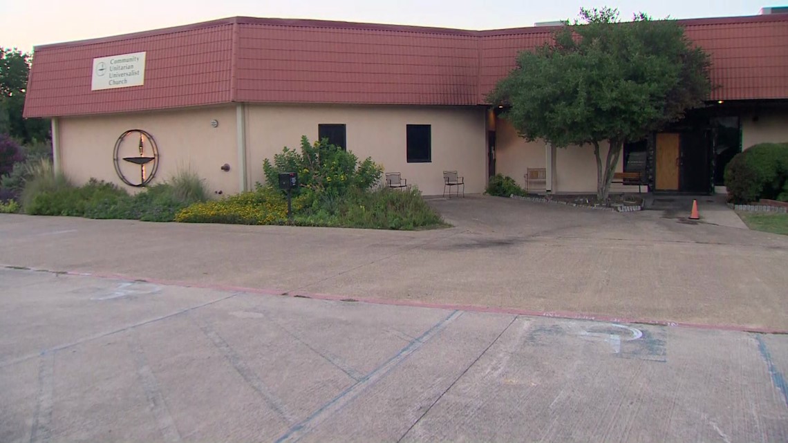 Plano fire officials investigating blaze at entrance of church Sunday morning