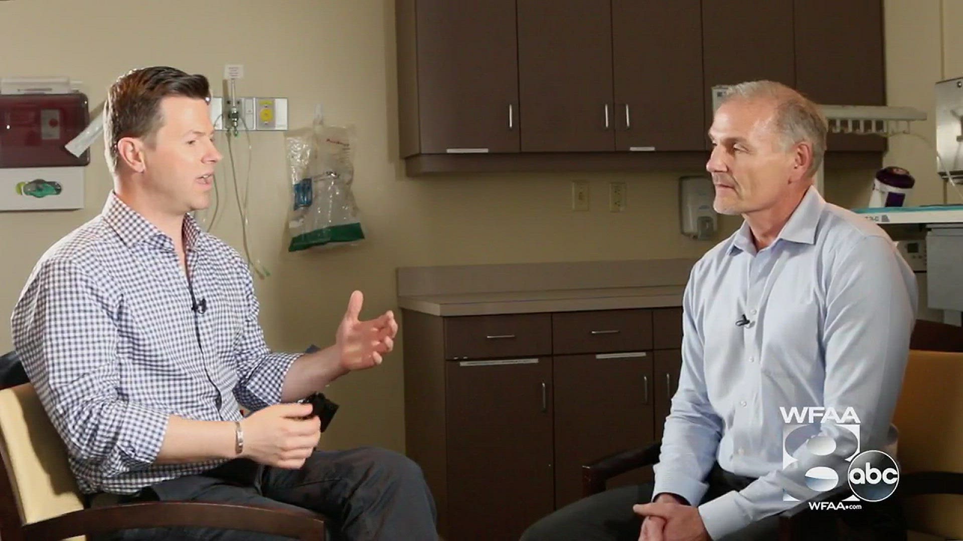 Ron Corning talks with Dr. Jim Hakert, President of Digestive Health Associates of Texas, to talk about who is at greatest risk for Colon Cancer.