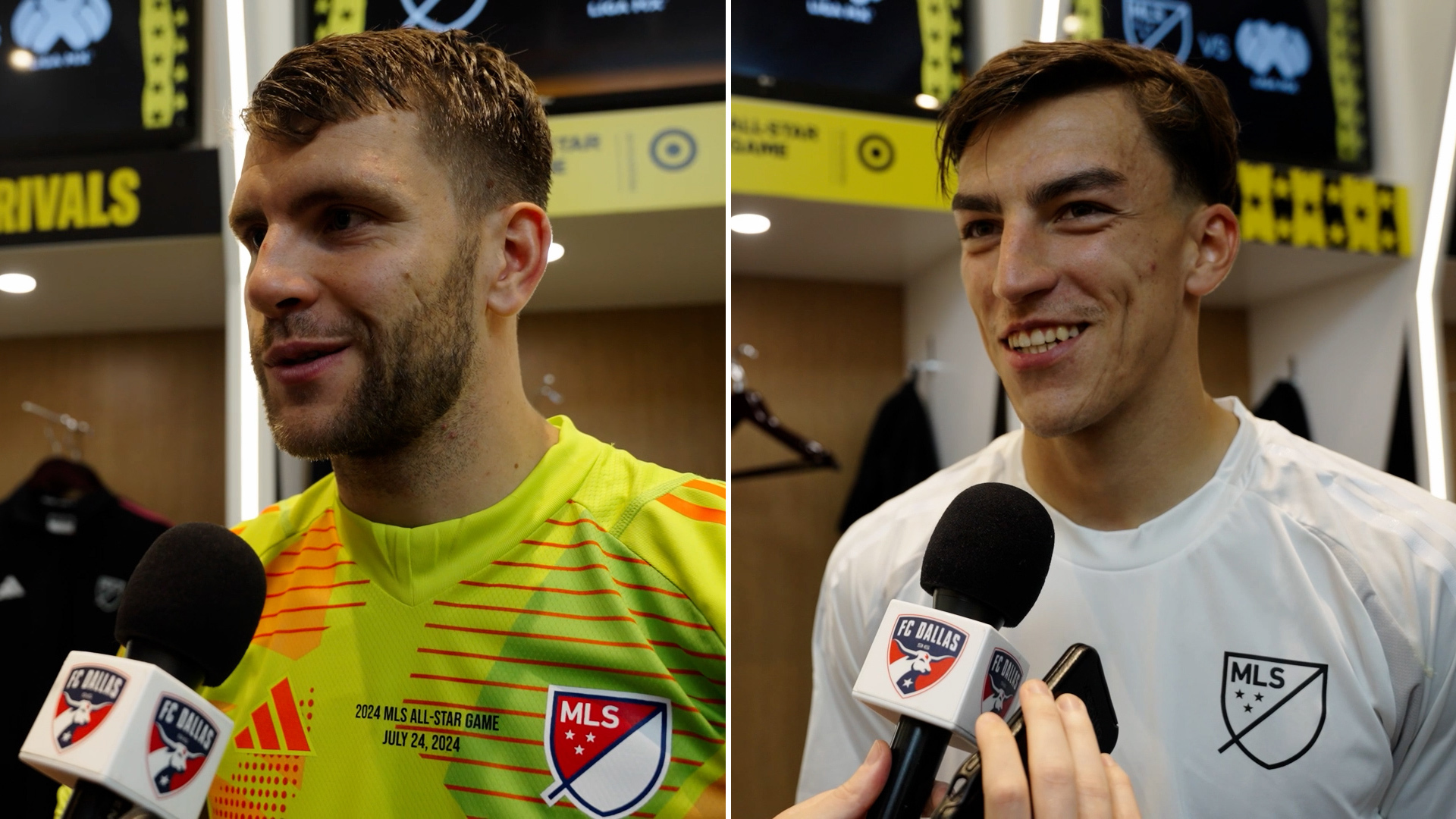 The FC Dallas duo spoke to media after playing in the 2024 MLS All-Star game against the Liga MX All Stars.