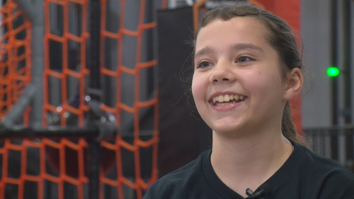 Wednesday's Child: 12-year-old Katrina brings flips, laughter, and heart to every room she enters