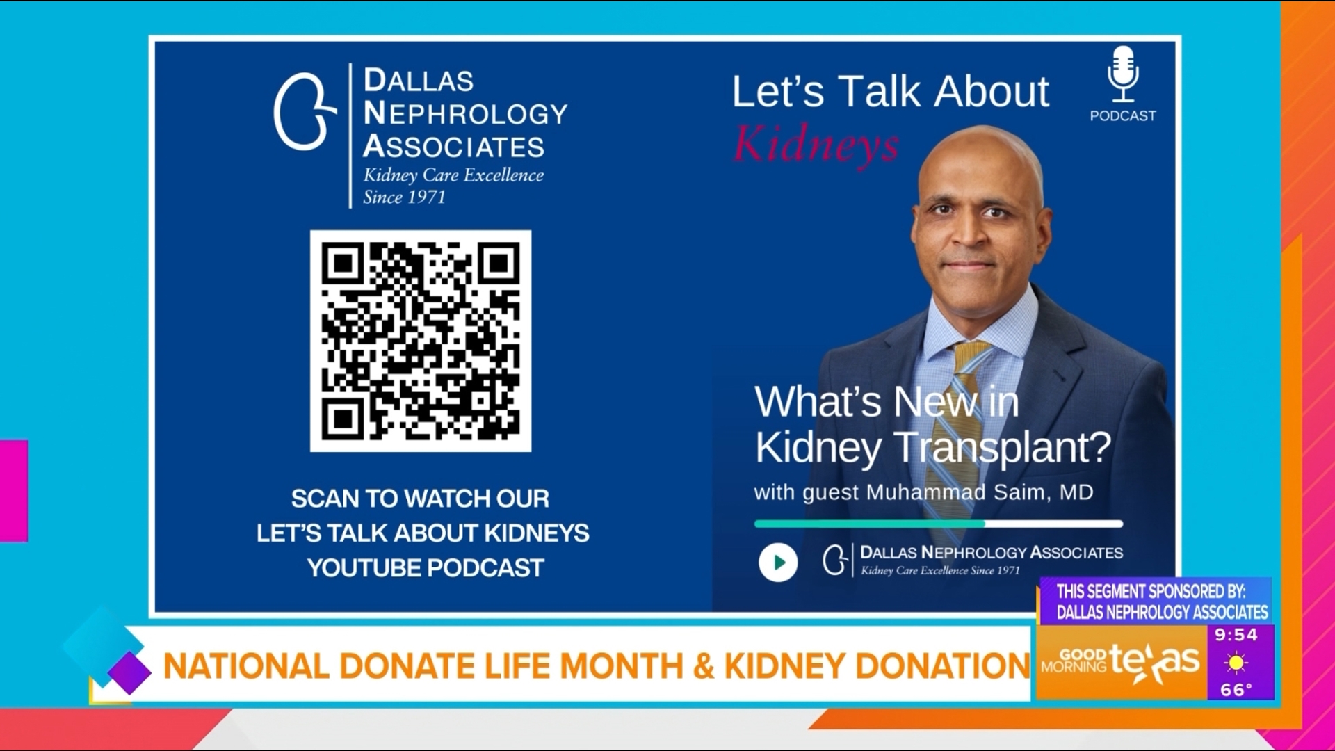 This segment is sponsored by: Dallas Nephrology Associates