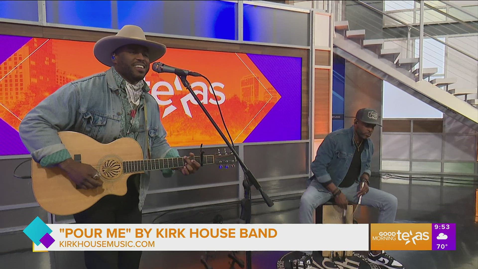 Kirk House & Deion Mitchell perform "Pour Me." Go to kirkhousemusic.com for more information.