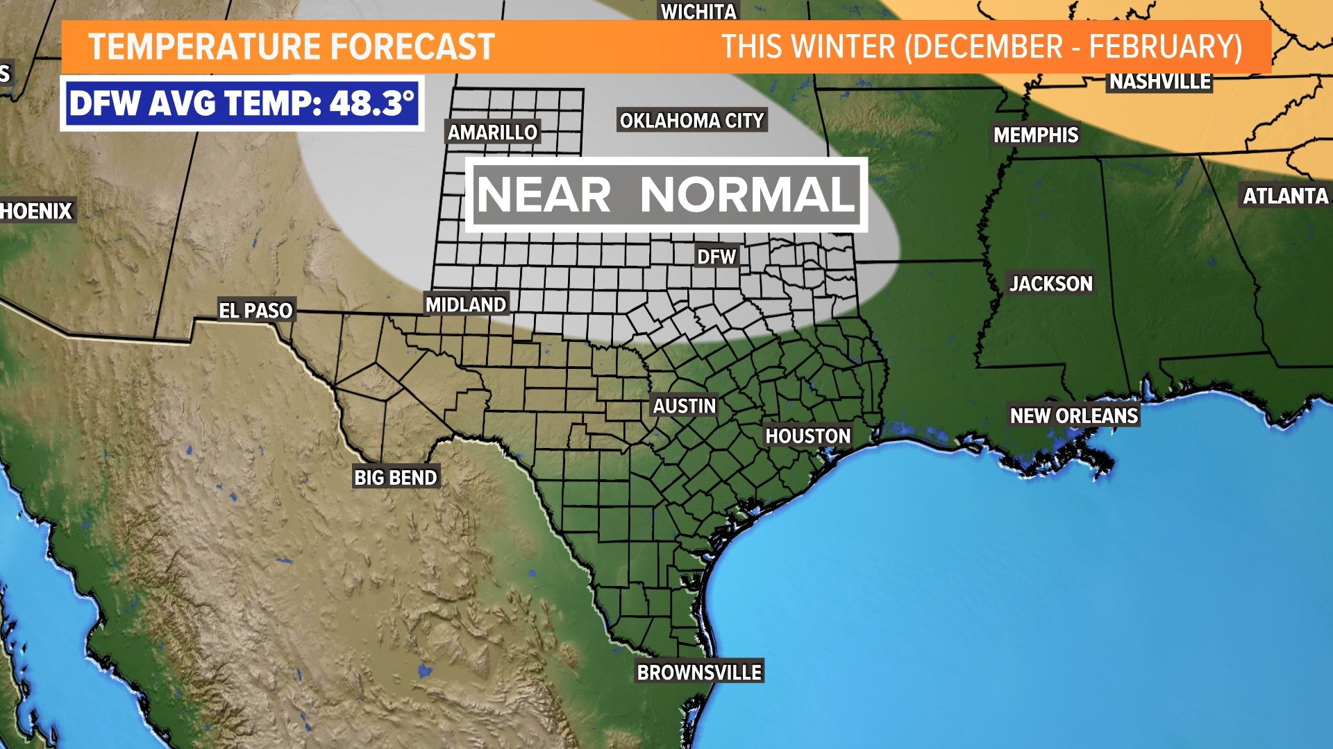 DFW weather: Winter forecast outlook for North Texas | wfaa.com