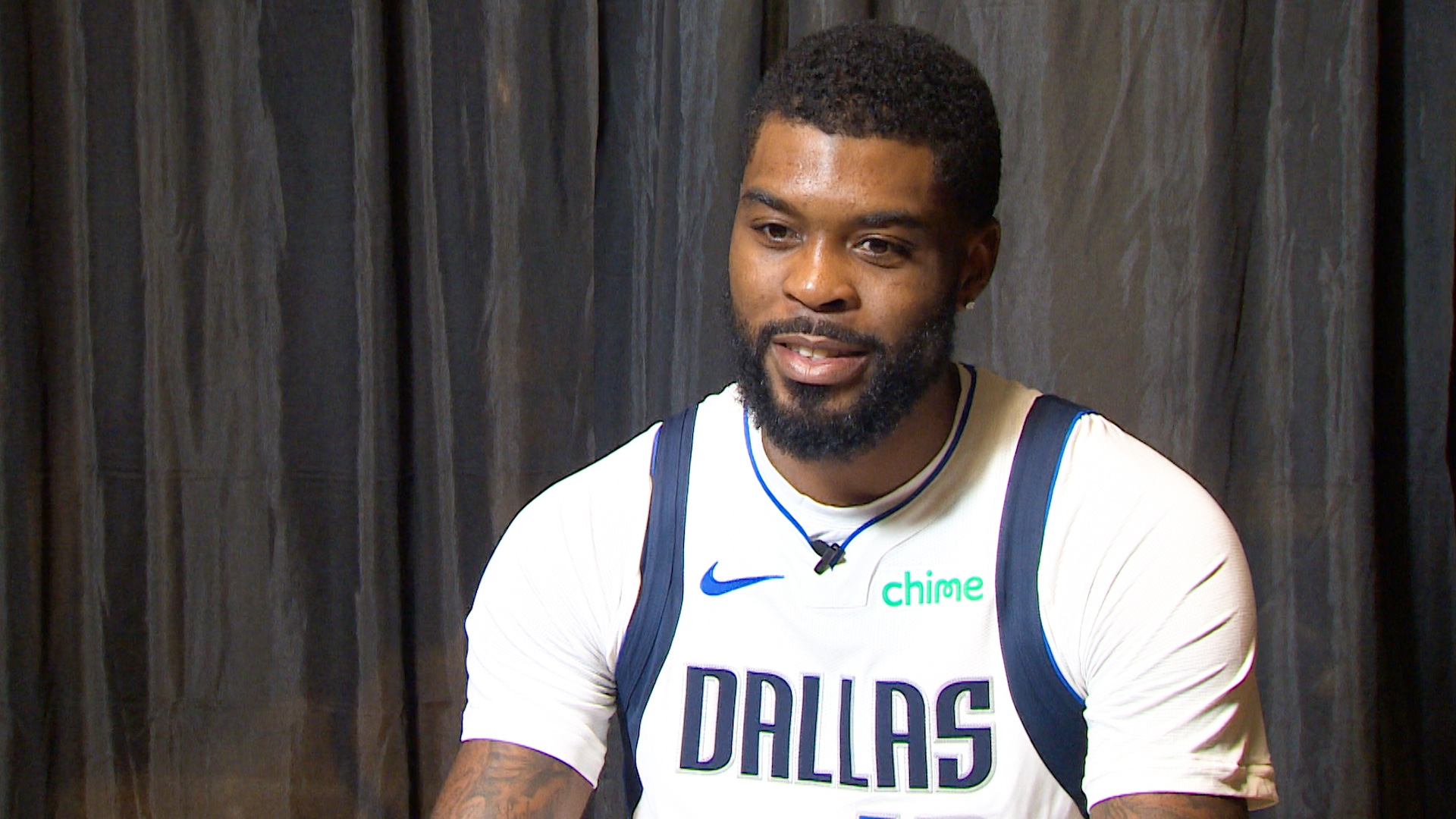 Naji Marshall sat down with WFAA for a 1-on-1 interview during the 2024-25 Dallas Mavericks Media Day.