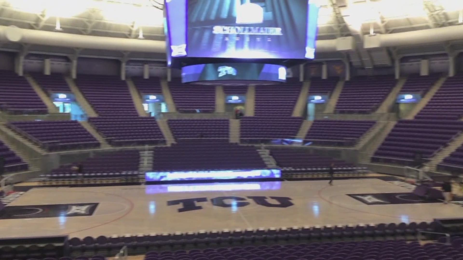 After a $72 million renovation inside and out, TCU boasts a state-of-the-art basketball facility in Schollmaier Arena. Landon Haaf gives you a tour.