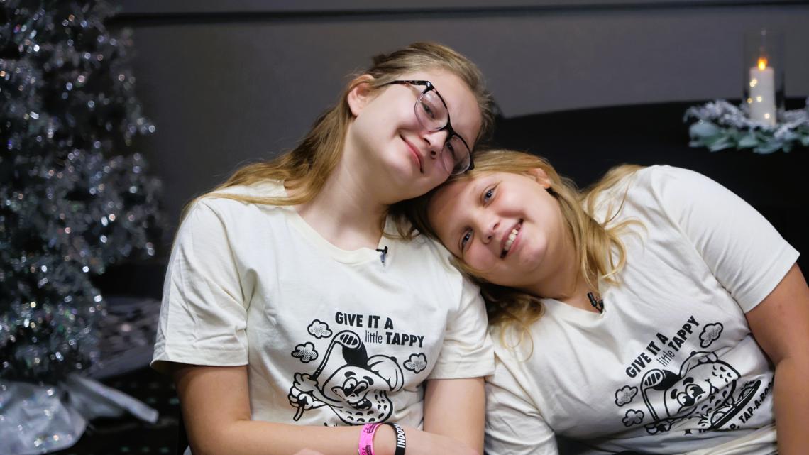 Wednesday's Child: Sisters Saydee & Justice have a Christmas wish - to be adopted