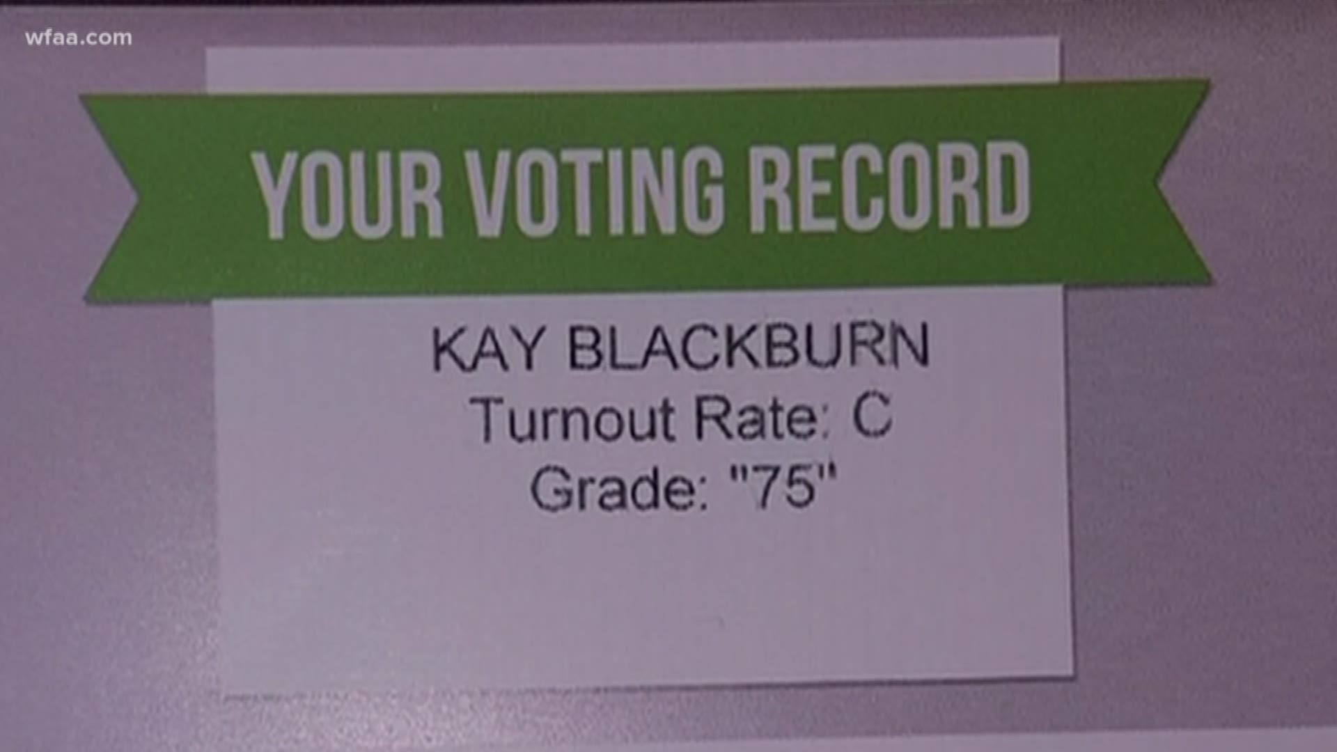 Voters shamed with report cards