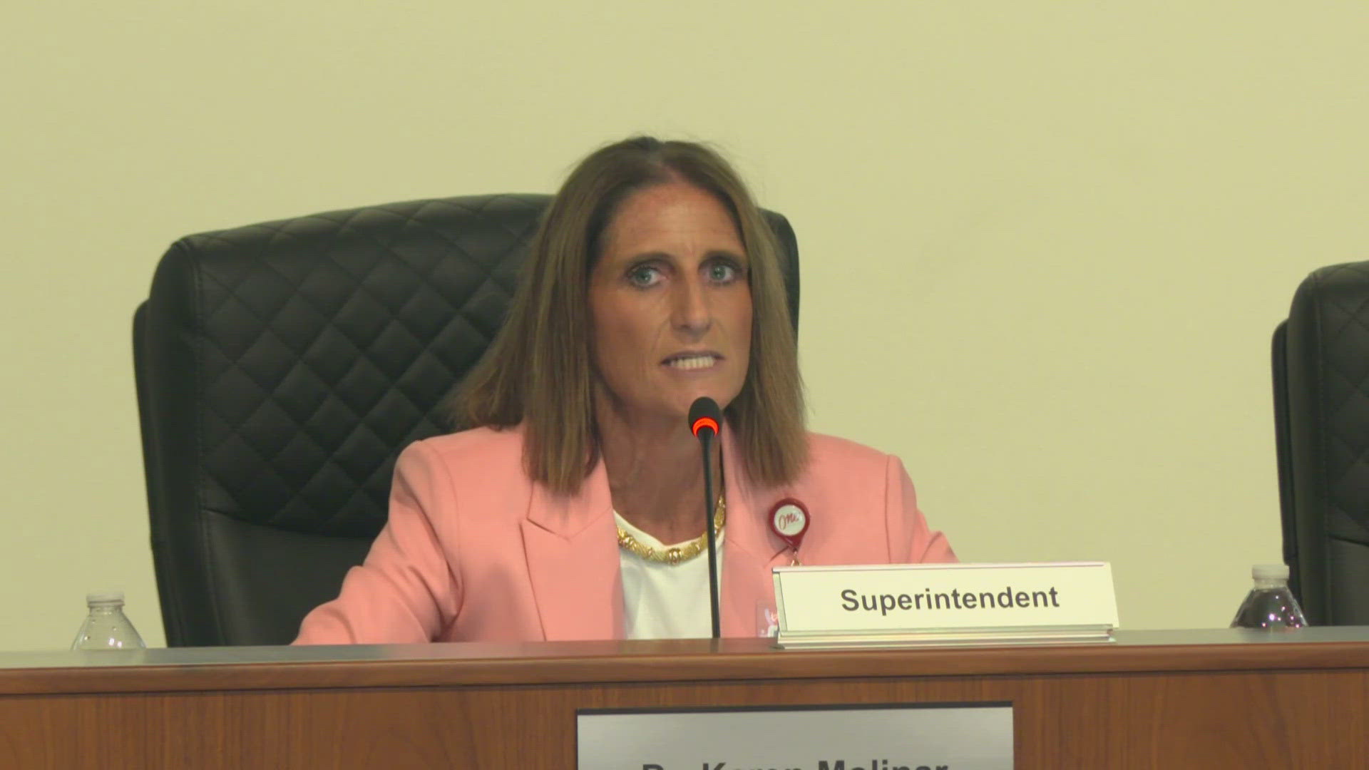 Molinar, who served as interim superintendent, has 27 years of experience working for the district.