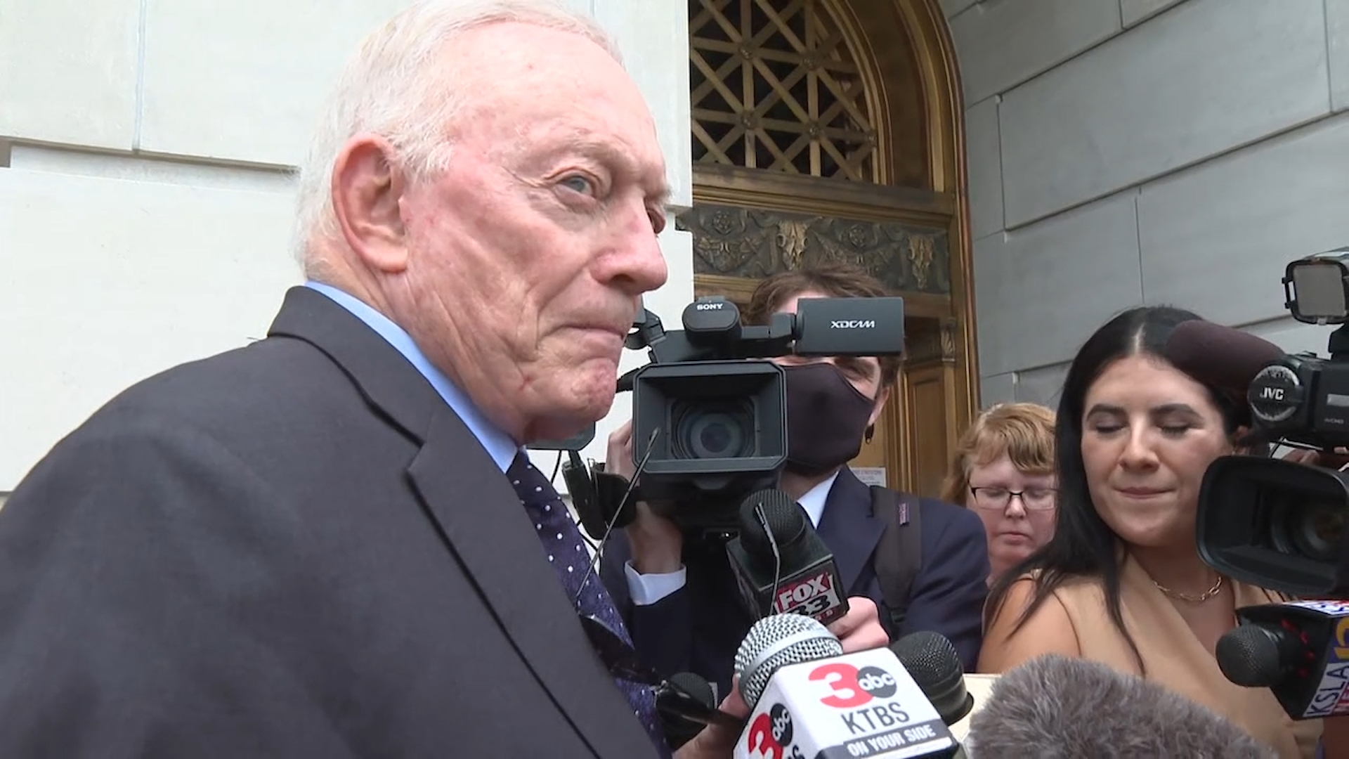 The Dallas Cowboys owner had been scheduled to testify in federal court in Texarkana this week. With the case now dropped, that will no longer happen.