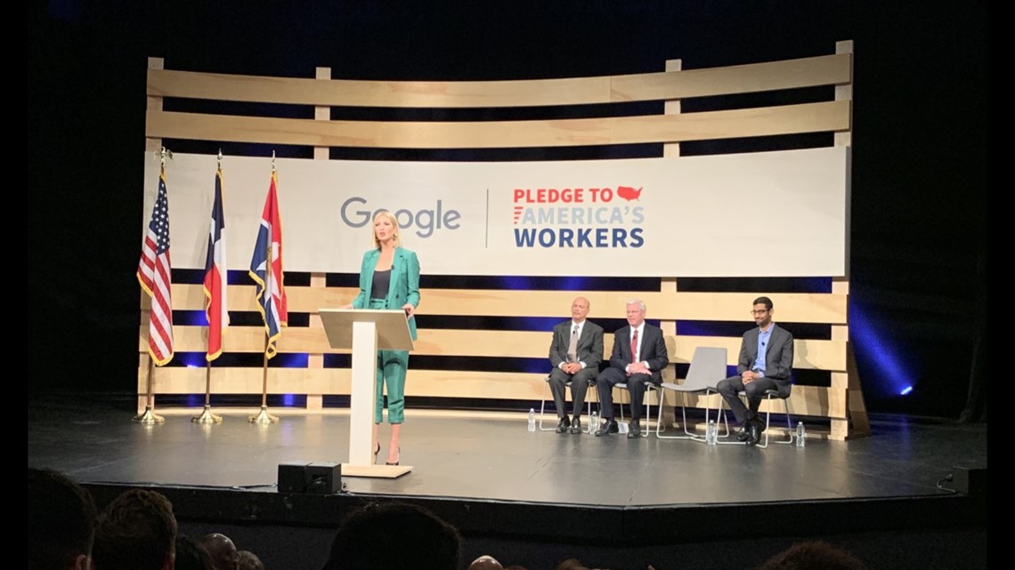 Ivanka Trump and Google commit to White House job training initiative