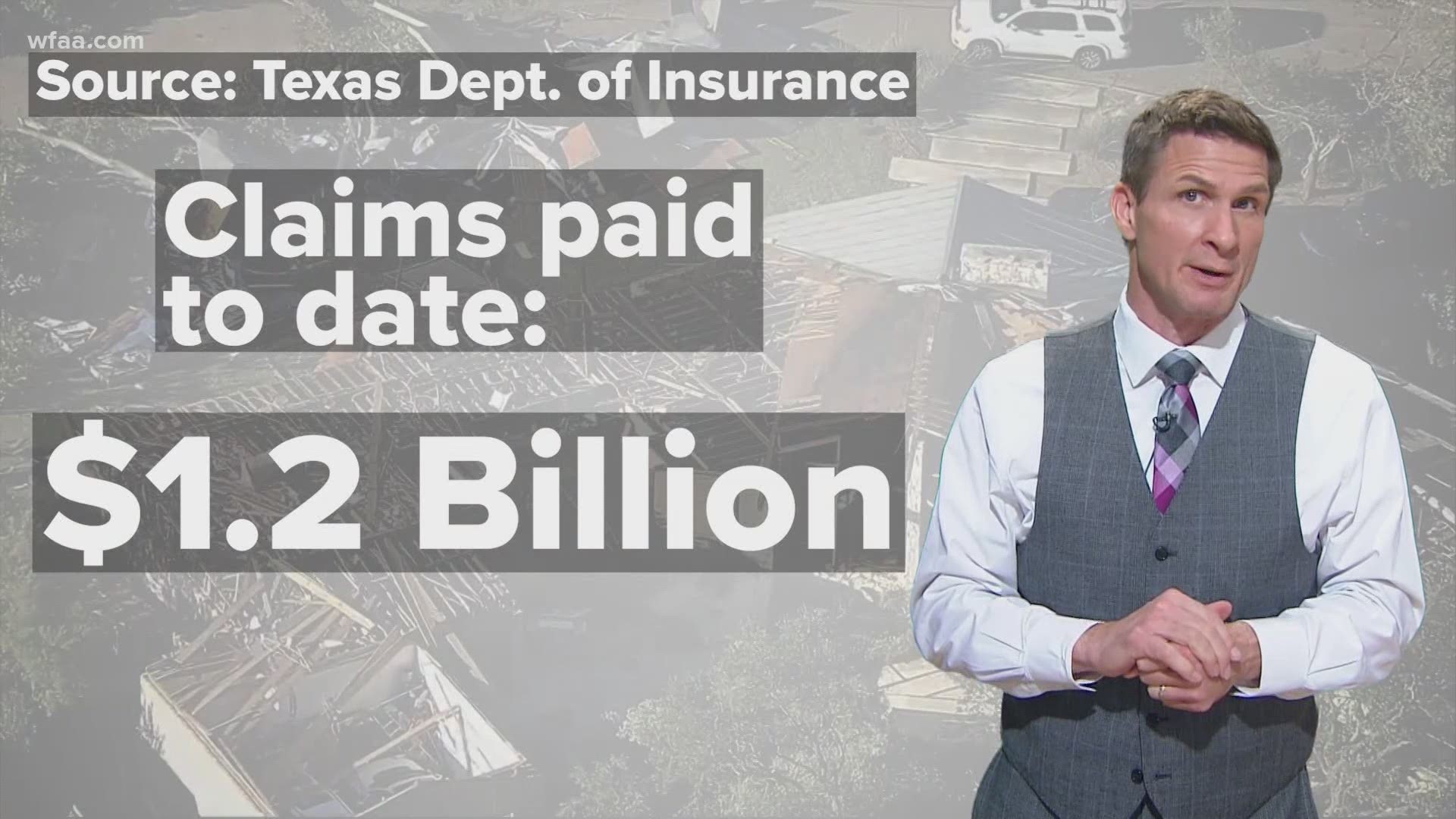 It's been a year since the Dallas tornado outbreak. Since then, many claims have been paid, many insurance rates have changed and a lot of profit has been made.