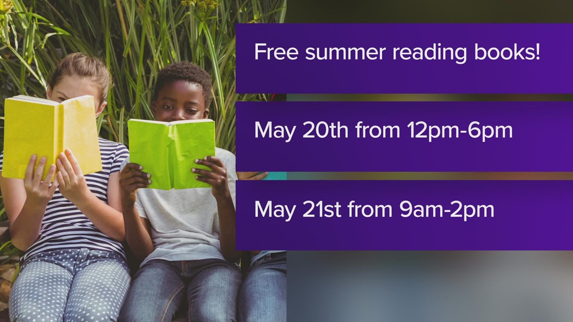 Program offering free books for summer reading