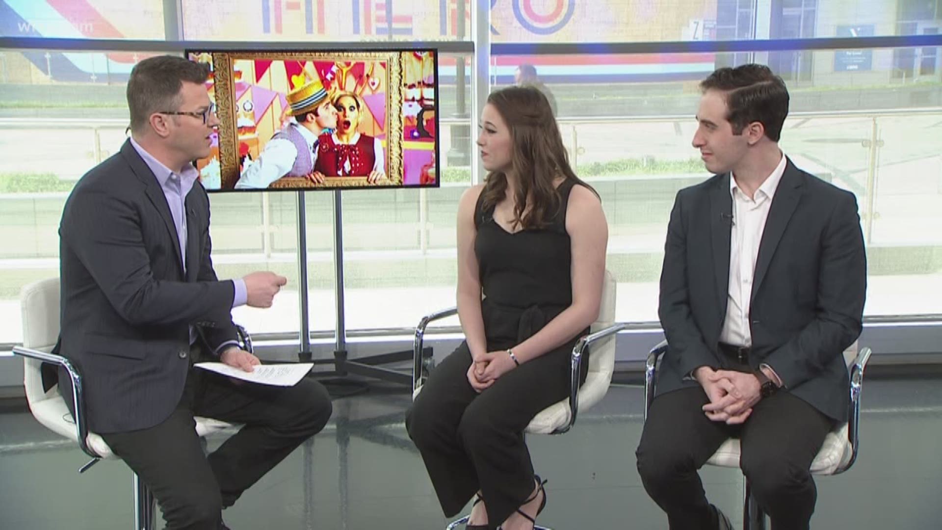 It's love and laughs on the French Riveriera in the 1920's.  And it is on stage right here. We're talking to the stars of the musical comedy "The Boy Friend".