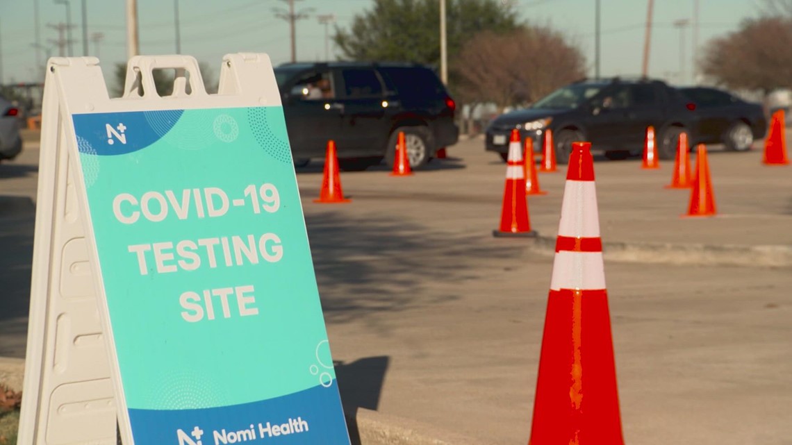 North Texas COVID testing sites seeing long wait times - Vimarsana News