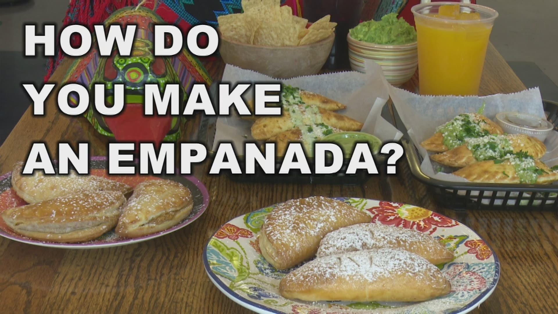 Rodolfo Bianchi, owner of The Empanada CookHouse, provided a quick look at the process behind creating an empanada.