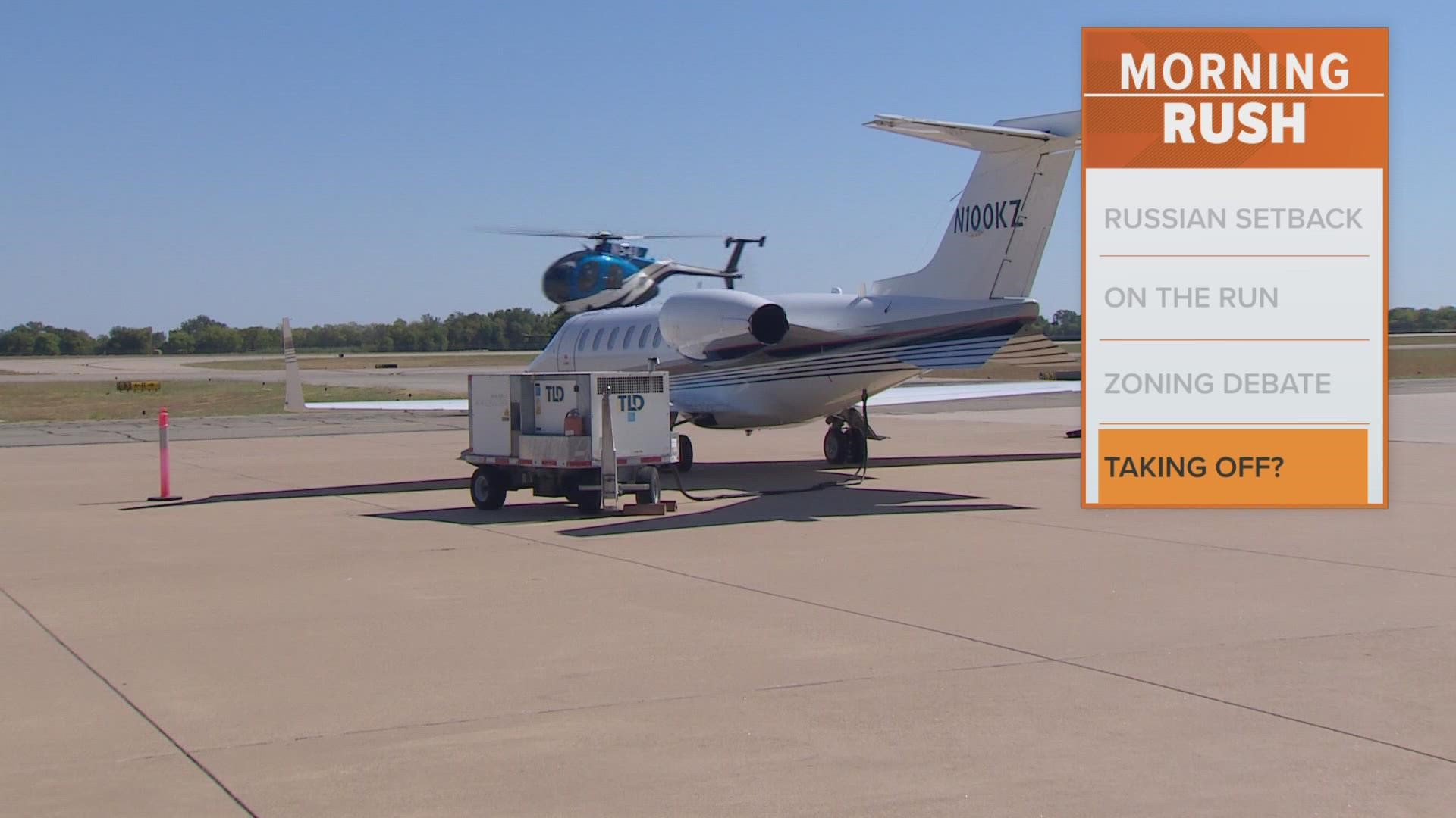McKinney National Airport is currently geared to general and corporate aviation but city officials hope to build a commercial terminal by 2025.