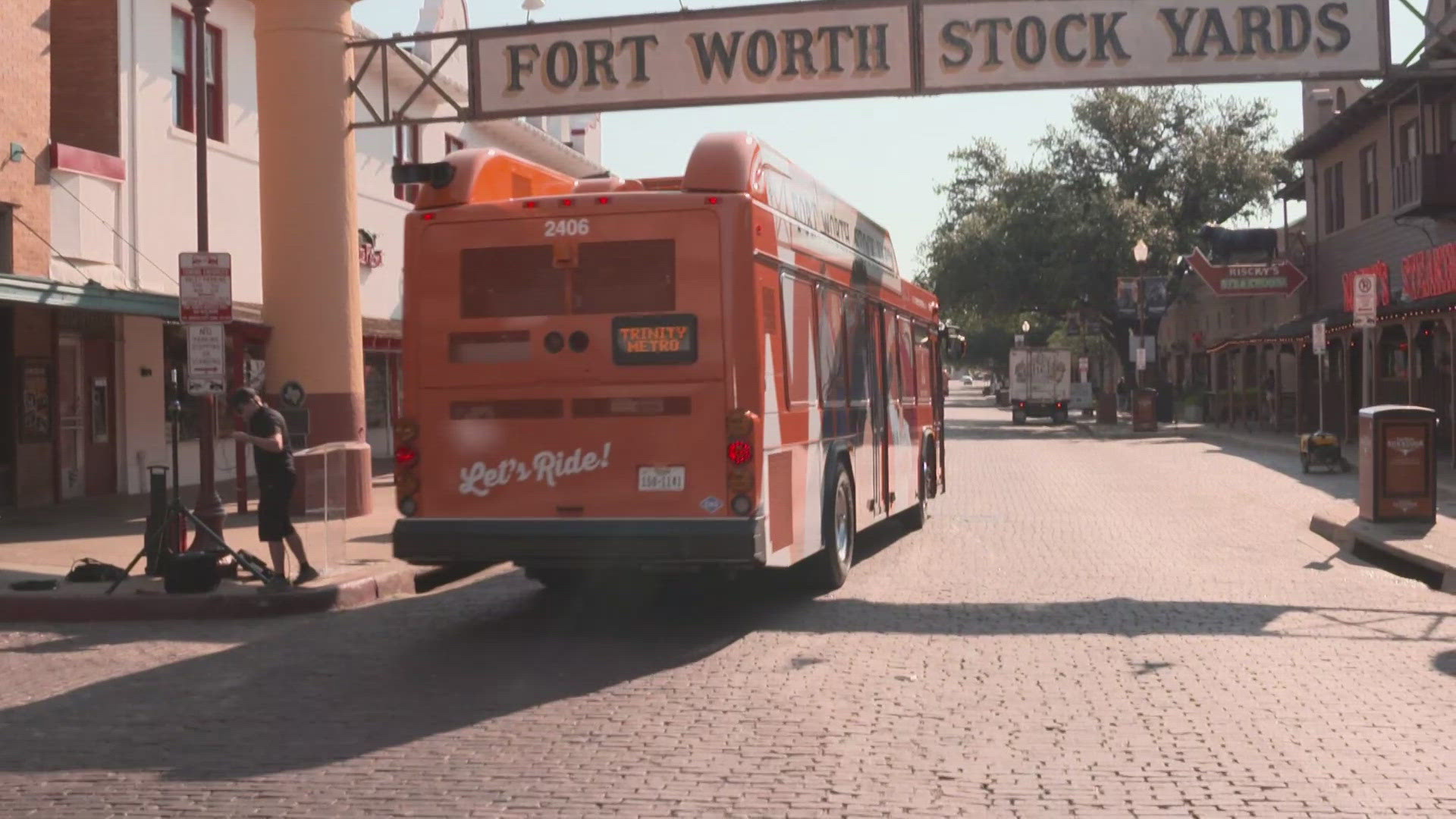 Trinity Metro is connecting Downtown Fort Worth to the historic Stockyards via its new orange bus line.