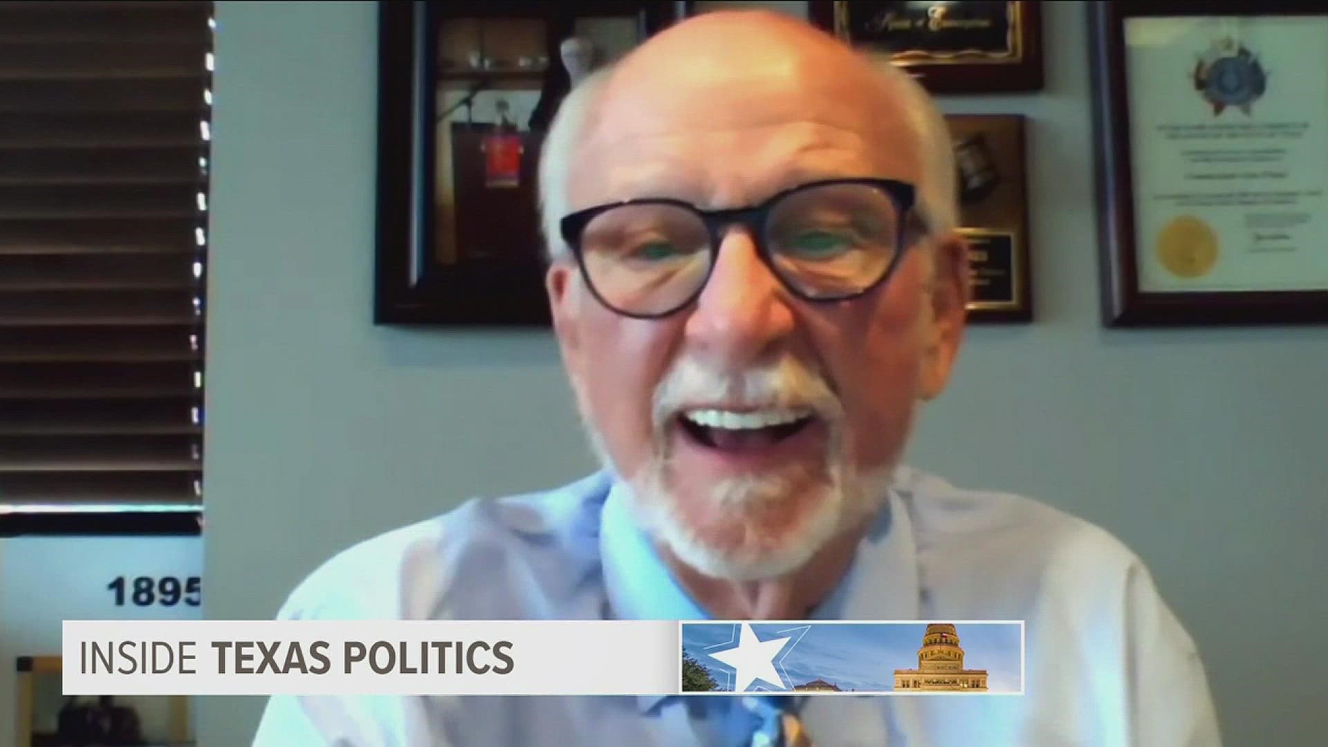 Gary Fickes says the main problem stems from the gas tax. Drivers in Texas currently pay 20 cents per gallon in taxes -- and electric vehicles don’t need that gas.