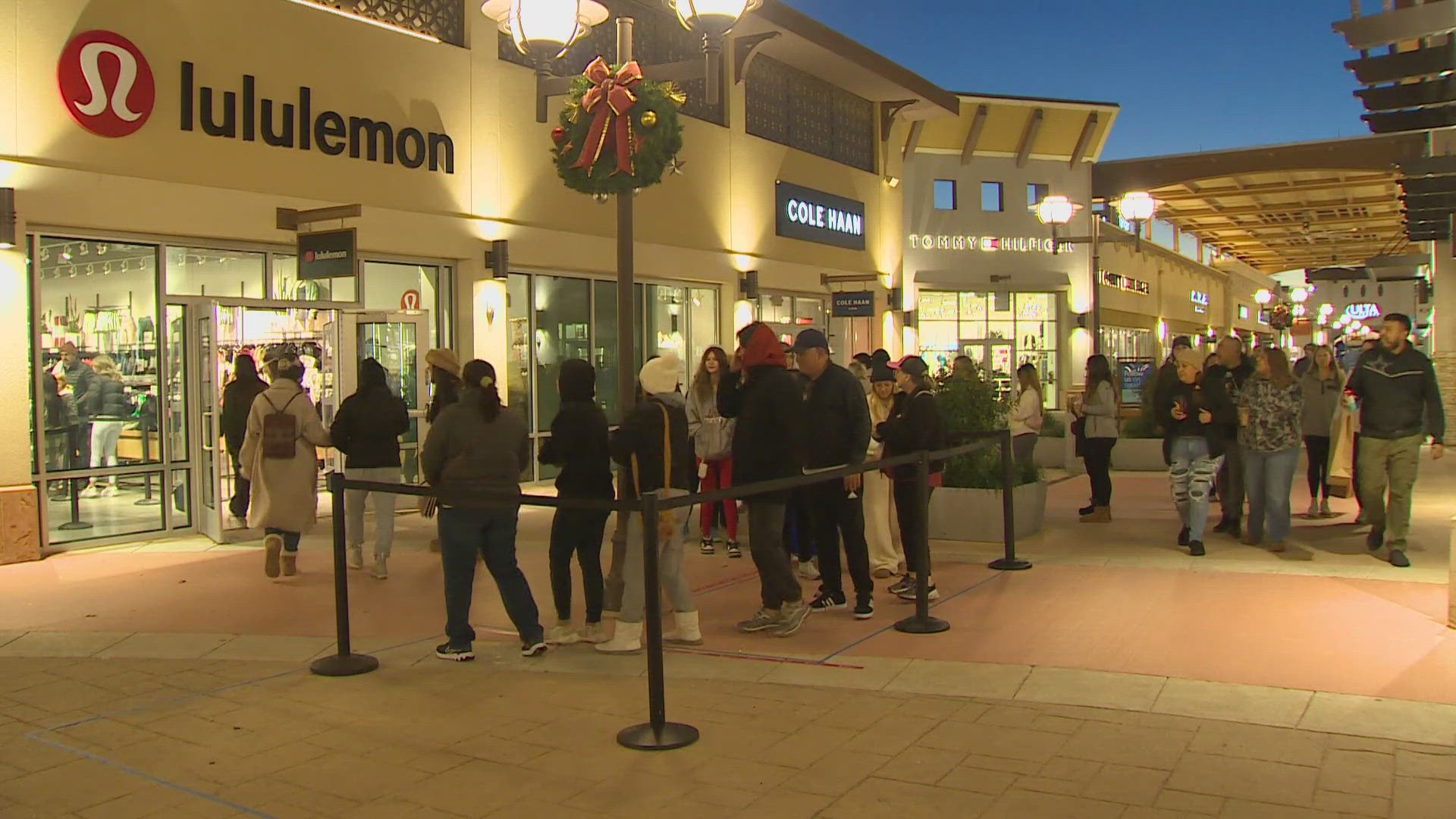 The National Retail Federation expects about 183 million people to shop through Monday.