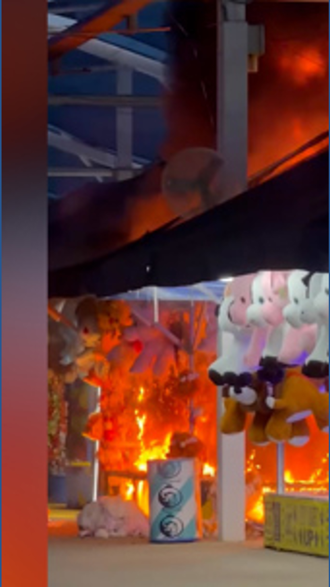 Firefighters quickly put out fire on the Midway at the State Fair of ...
