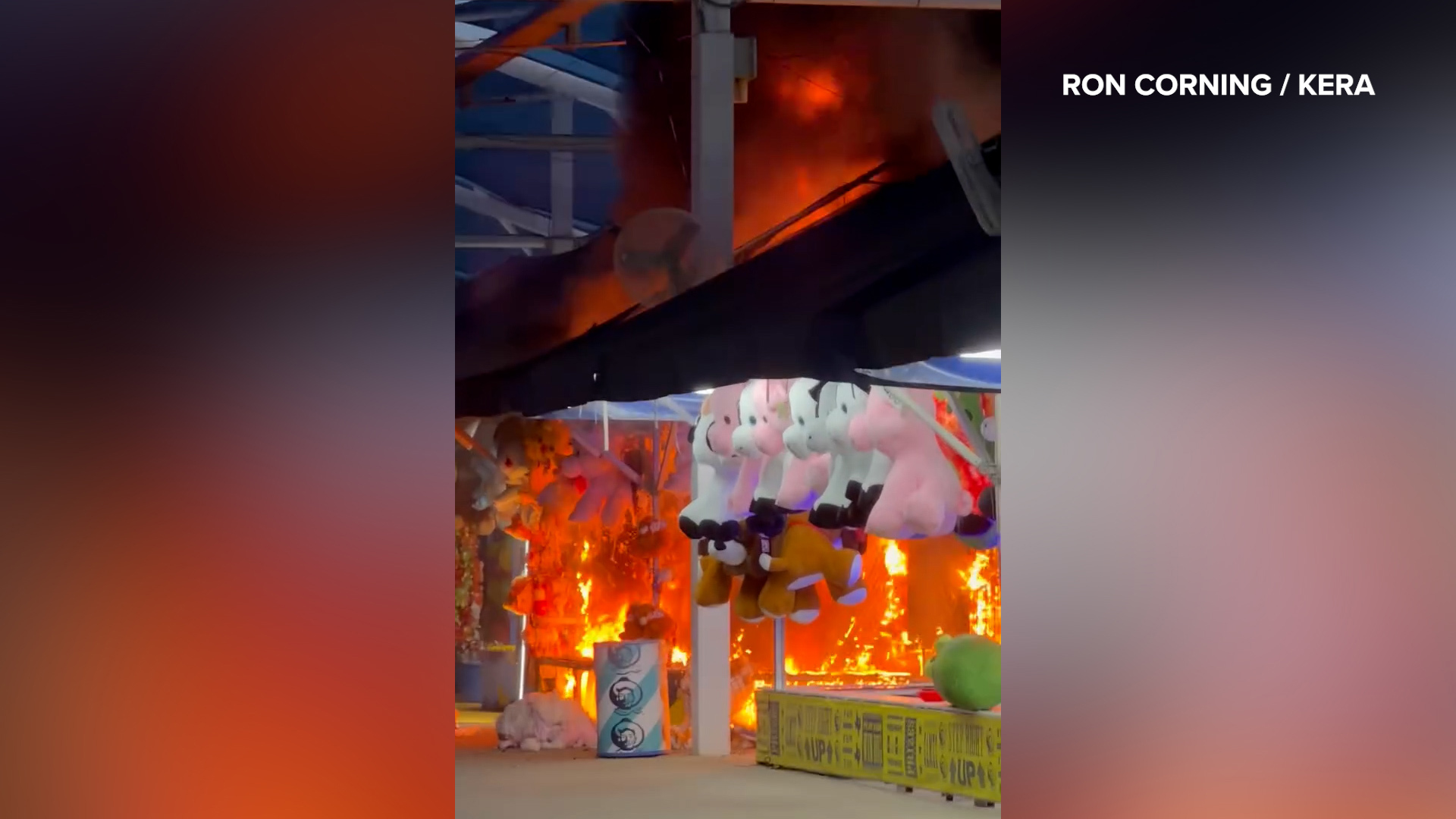Firefighters quickly put out fire on the Midway at the State Fair of ...