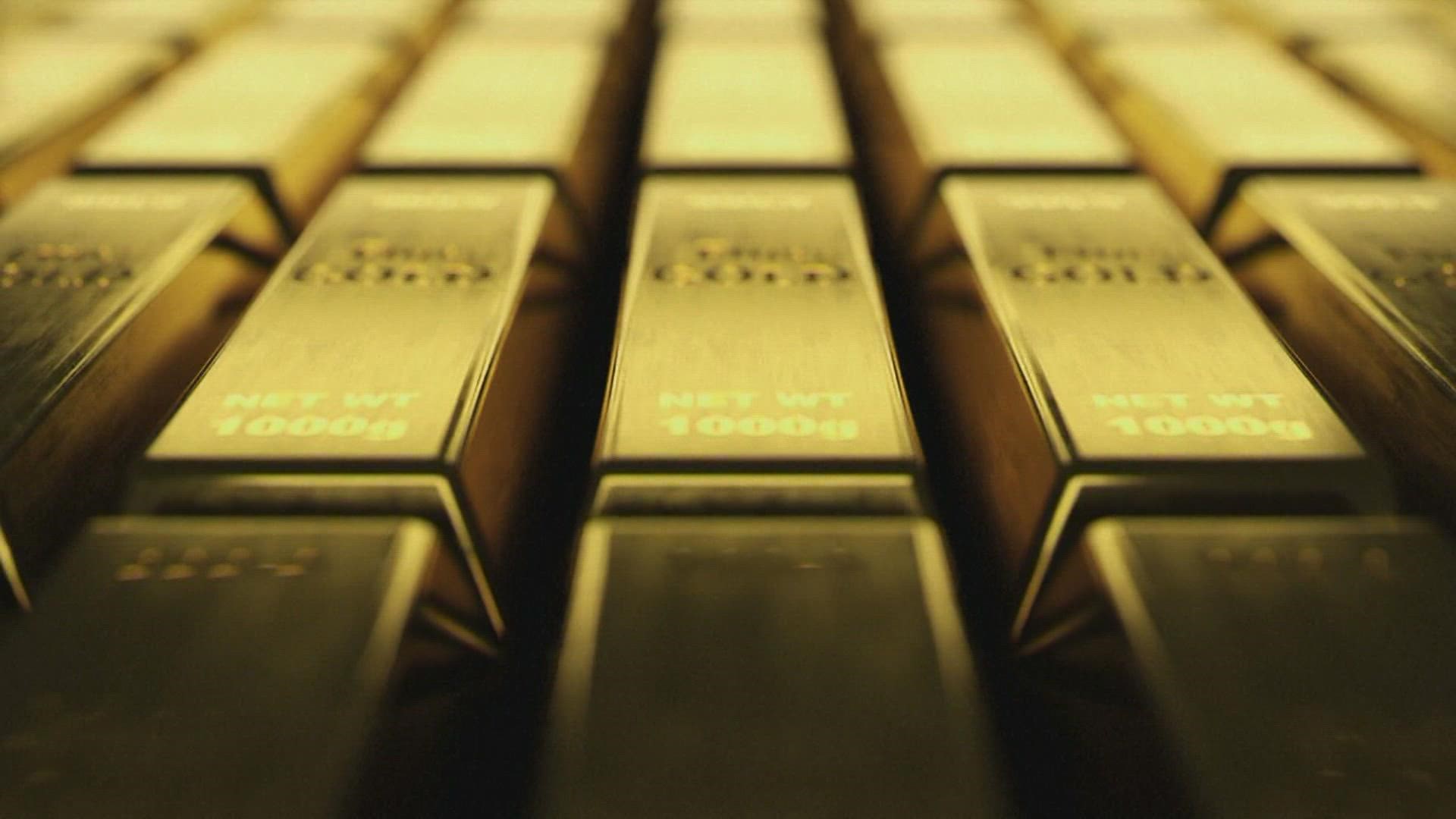 Some analysts believe as inflation slows, more money may go into gold and push it above $2,000 an ounce in 2023.