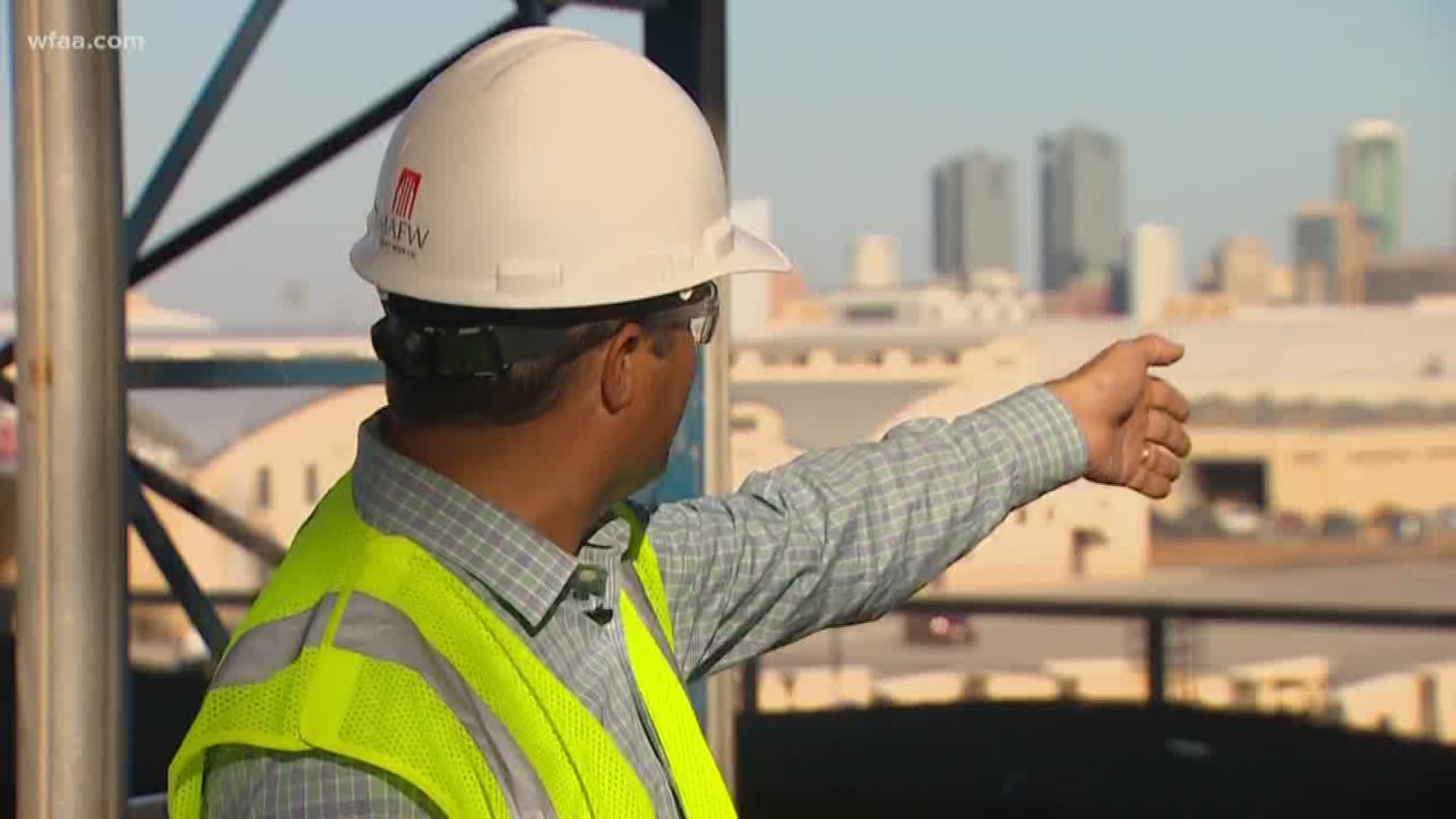 Fort Worth's new Dickies arena rising up