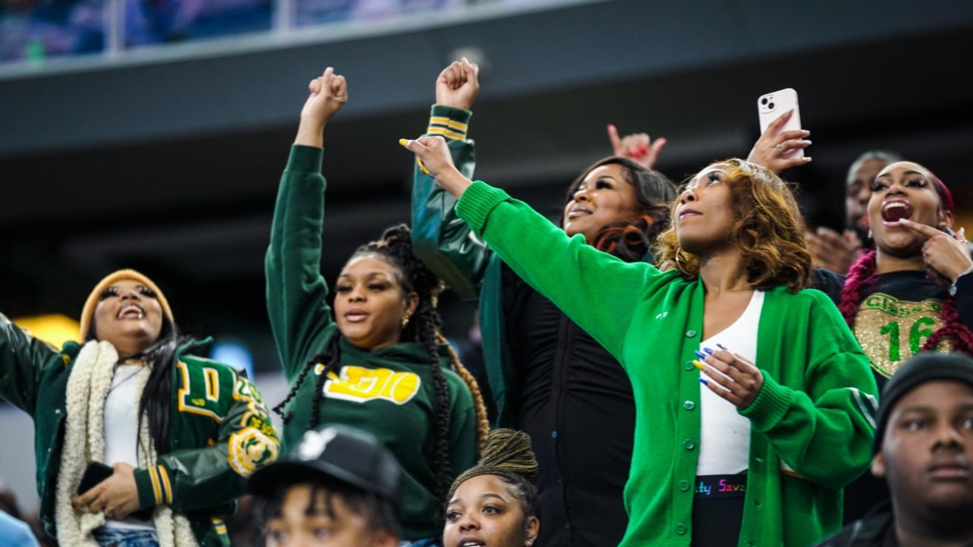 Rules from DeSoto ISD include no booing players or refs, no ripped jeans, and no hoodies at high school football games.