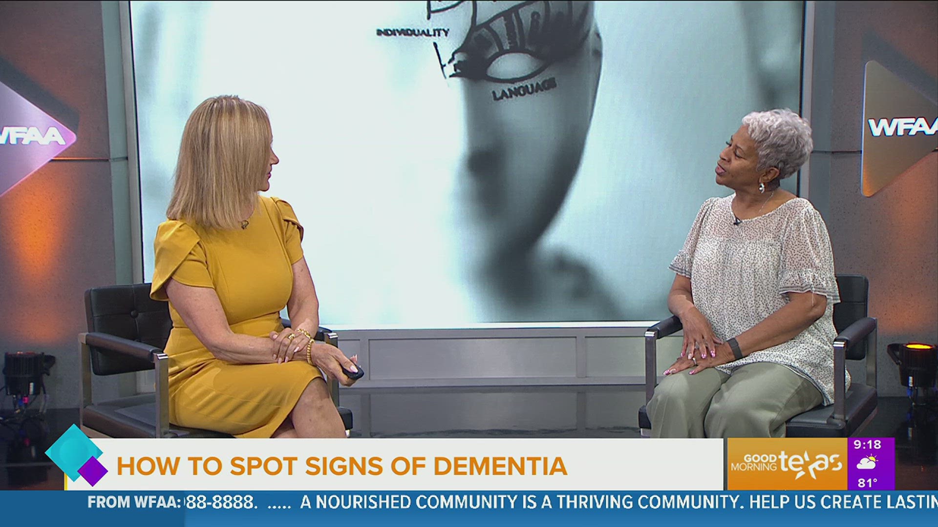 Debra Dickerson shares how her own experience made her want to help others who have loved ones with dementia.