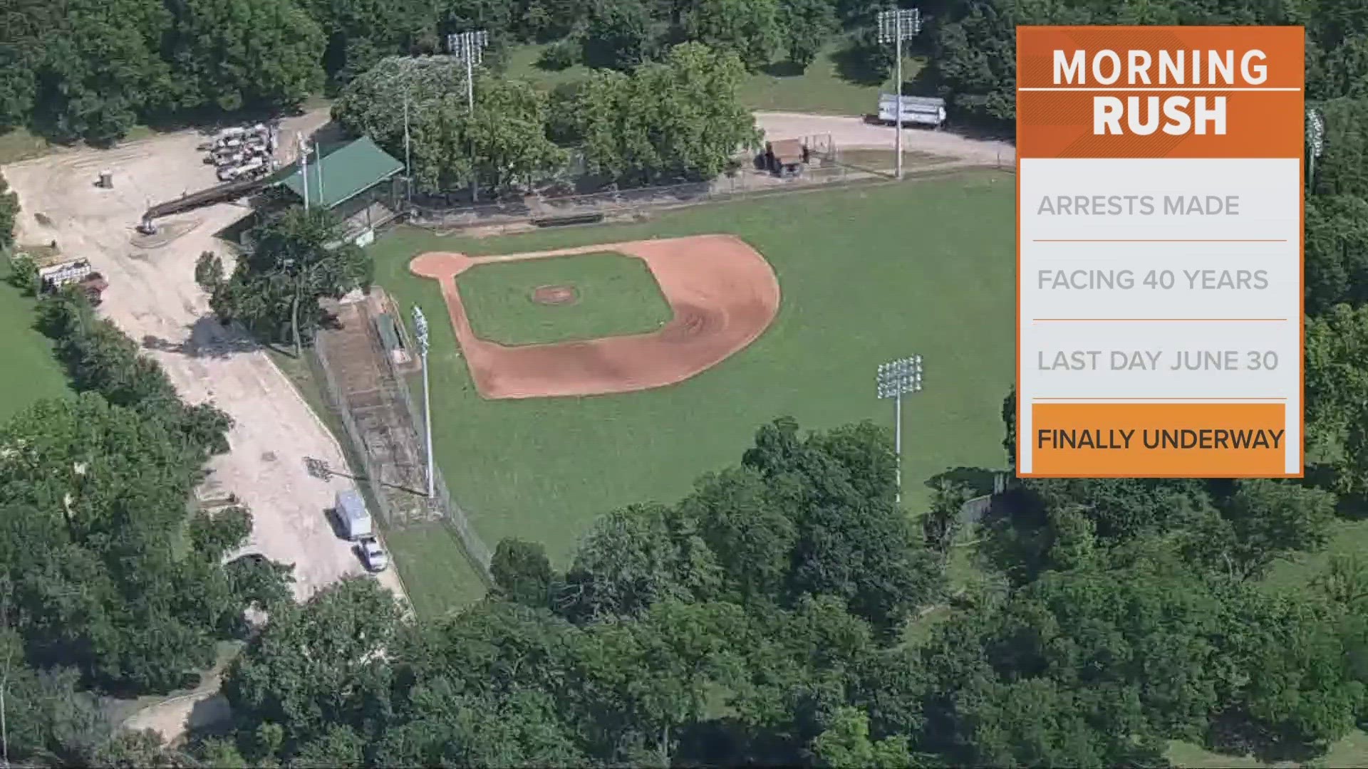The city of Dallas broke ground on a multi-million dollar restoration project on the baseball field at Reverchon Park.