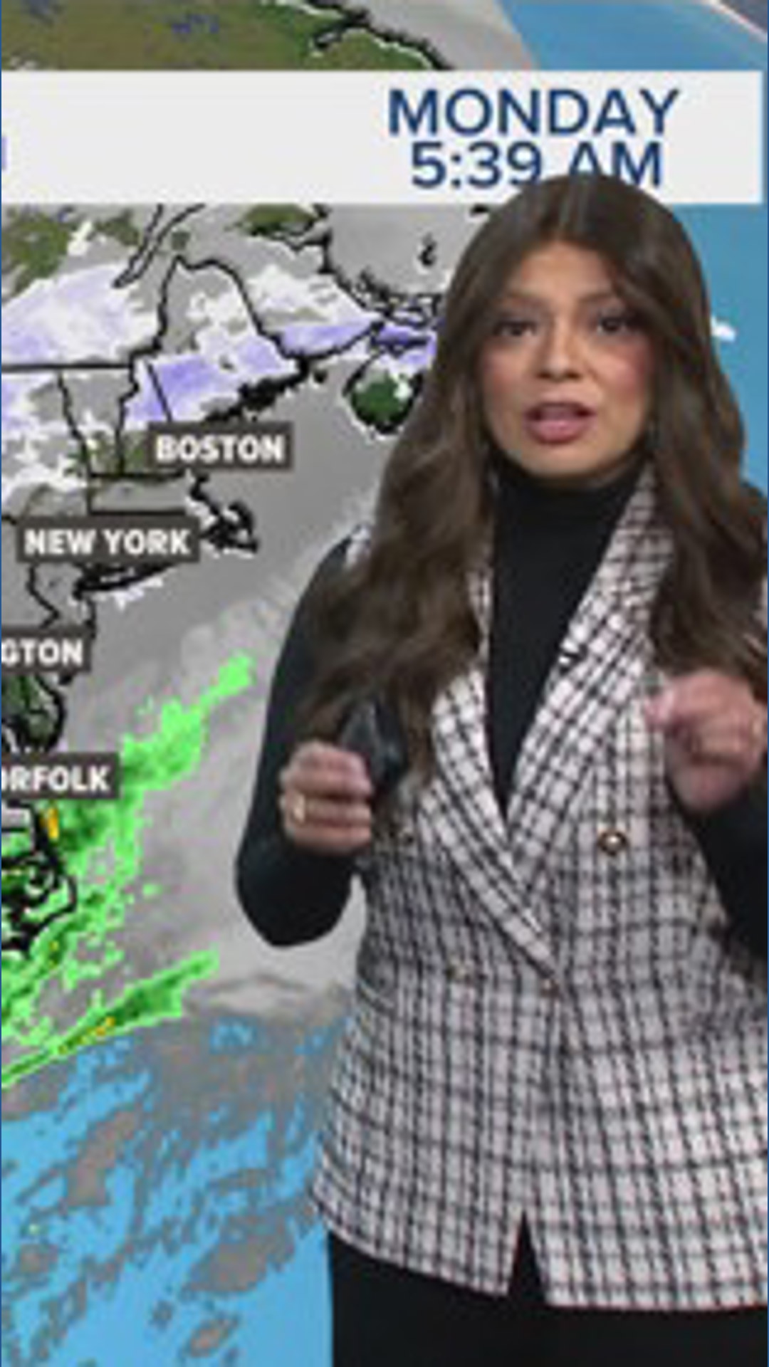 A widespread winter storm moves through the northeast, and bitter cold ...