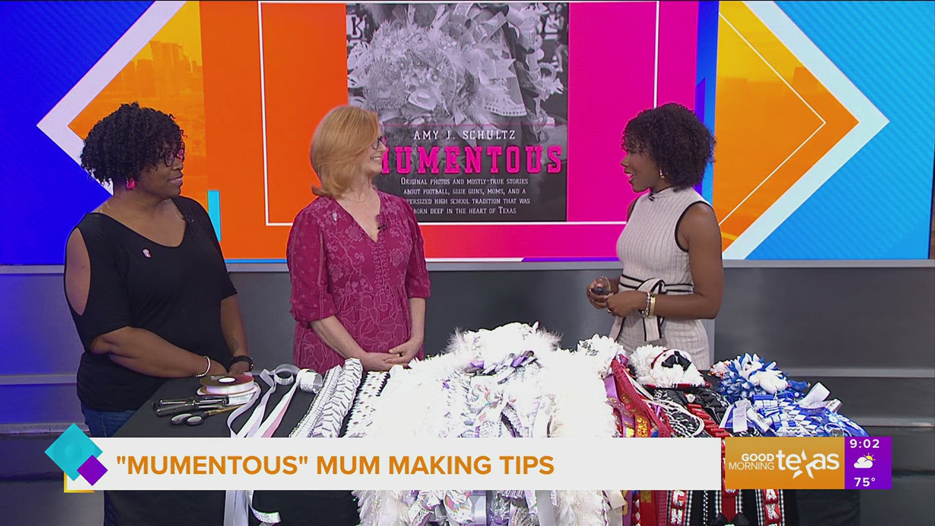 "Mumentous" Author Amy J. Schultz & Kisha Clark with D.K. Florals Inc. open up about all things mum. Go to mumentousbook.com for more information.