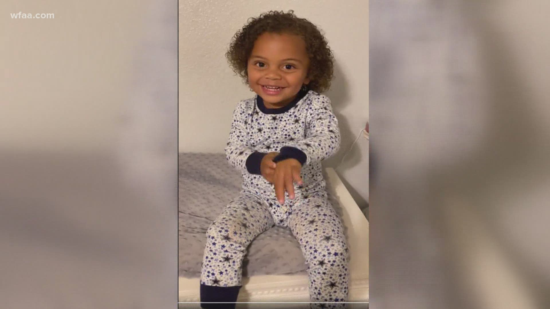 The mother of 2-year-old Bexley says the little girl loves football and insisted on sharing the message for Dallas Cowboys Quarterback Dak Prescott.