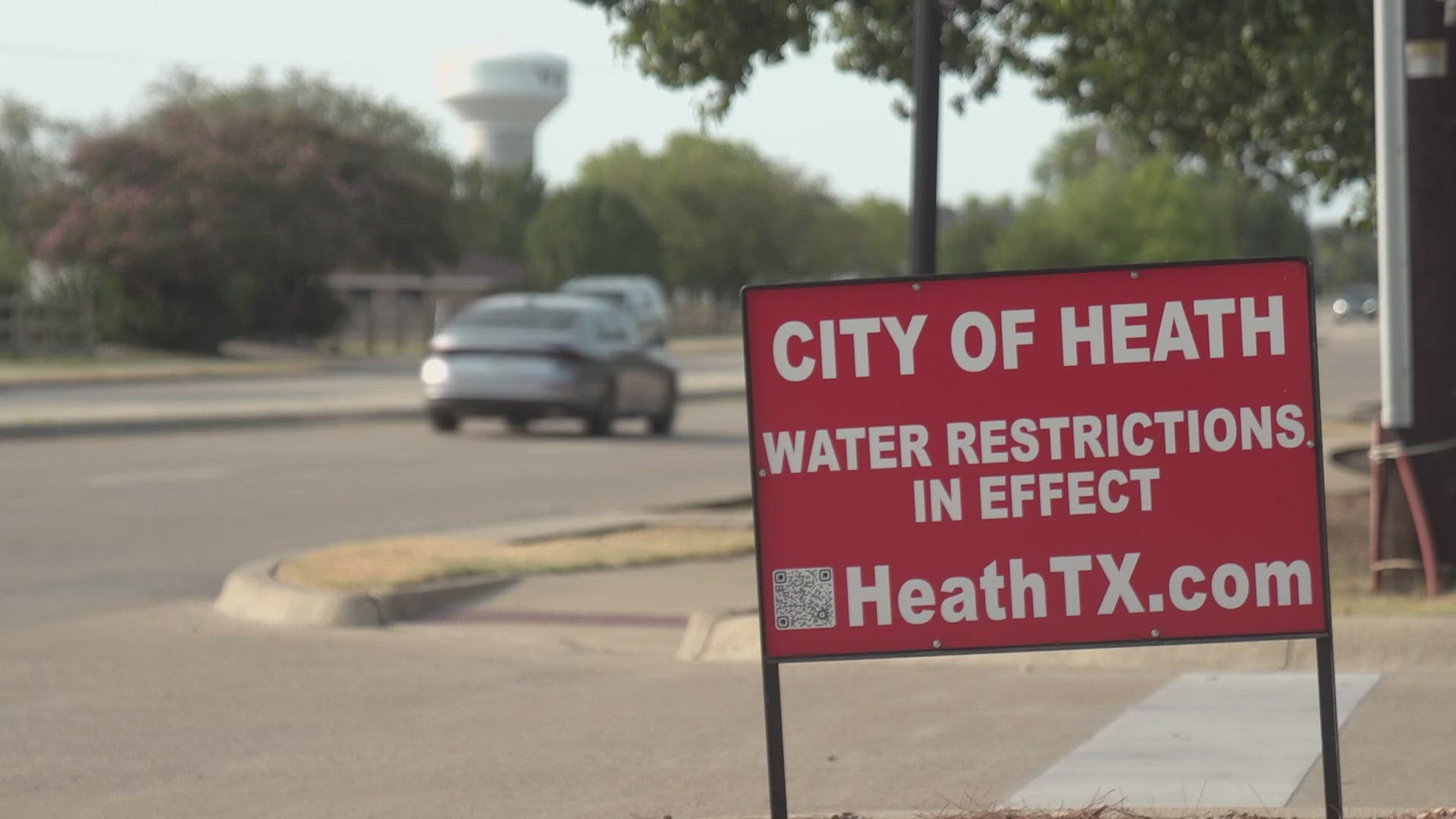 The city of Heath purchases its allotted water from the city of Rockwall. After high usage, Heath officials are warning residents about potential capacity issues.