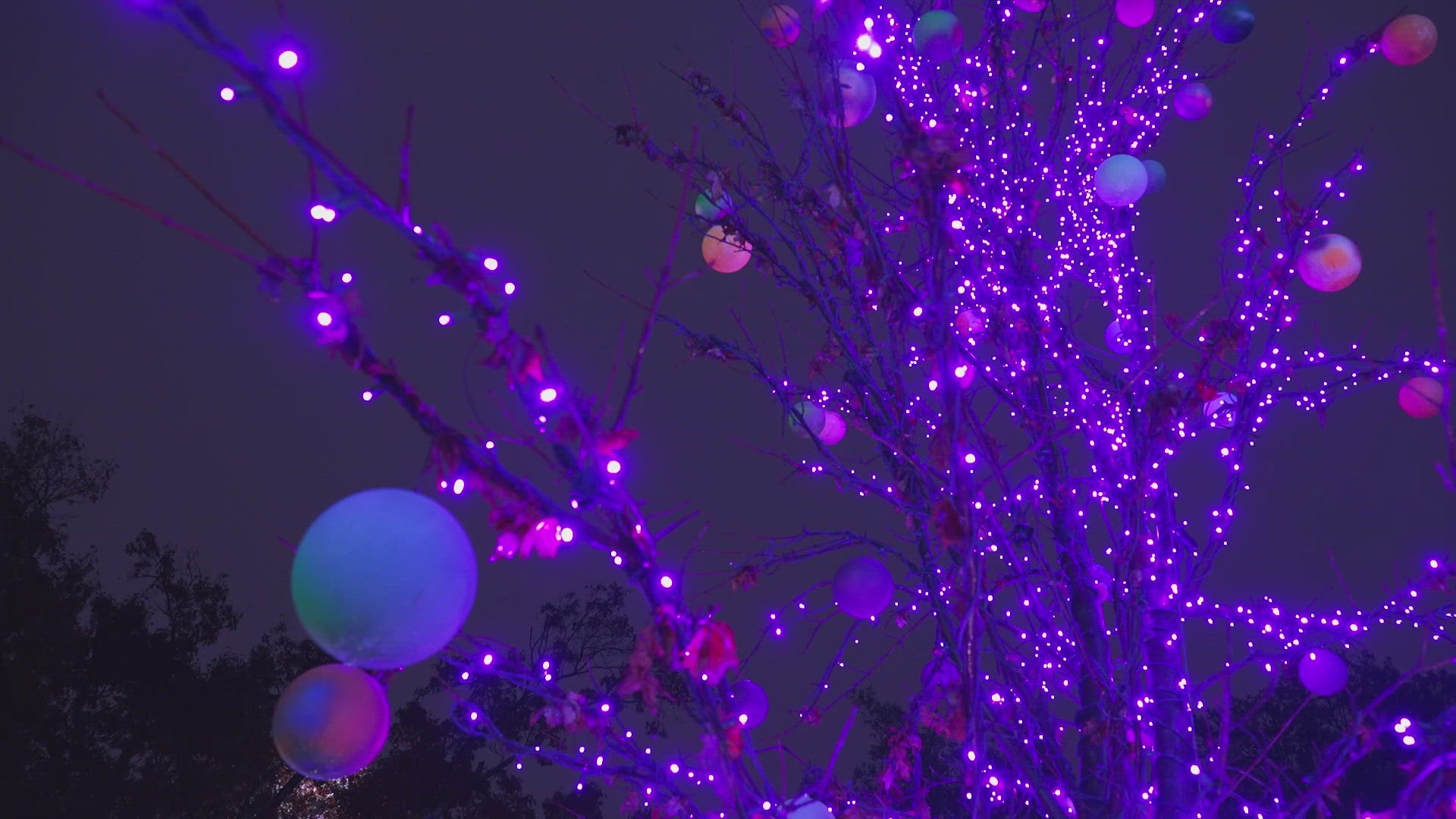 Christmas Lights In This Texas Town Sparkle Into Outer Space