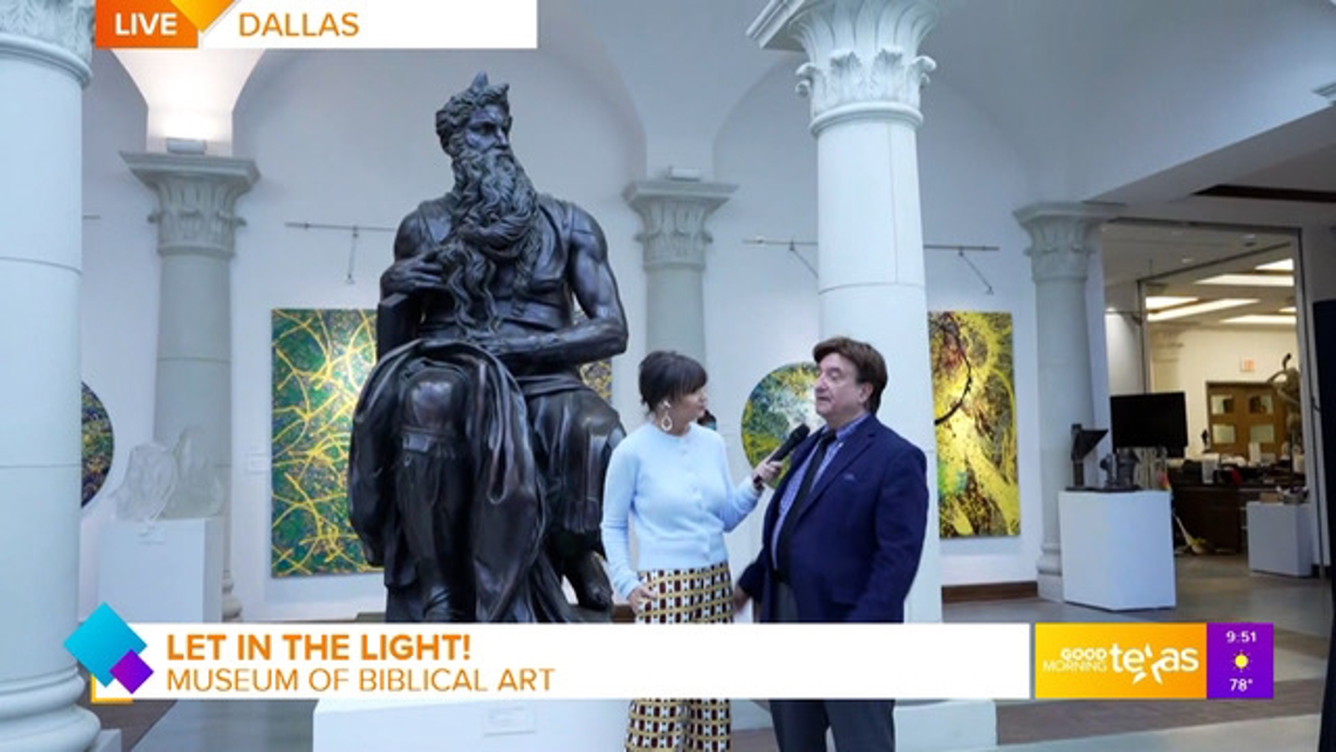 Let in the light!: A tour around the Museum of Biblical Art