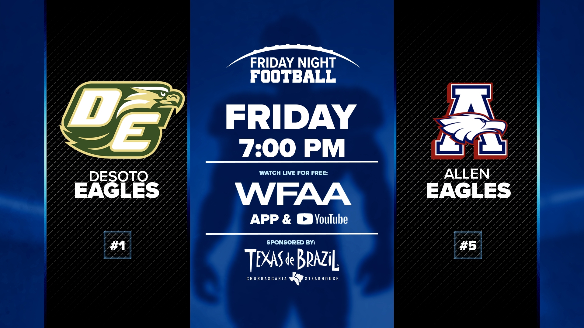 Two state championship contenders square off in Week 2 of Texas high school football.