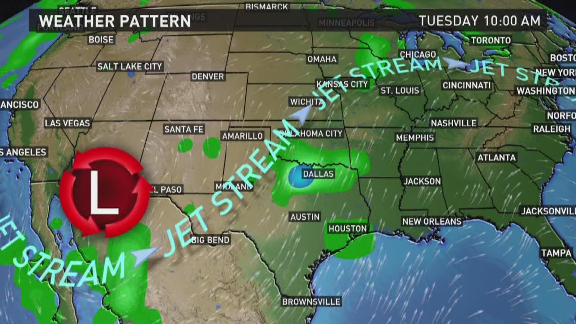 Severe weather heading to North Texas