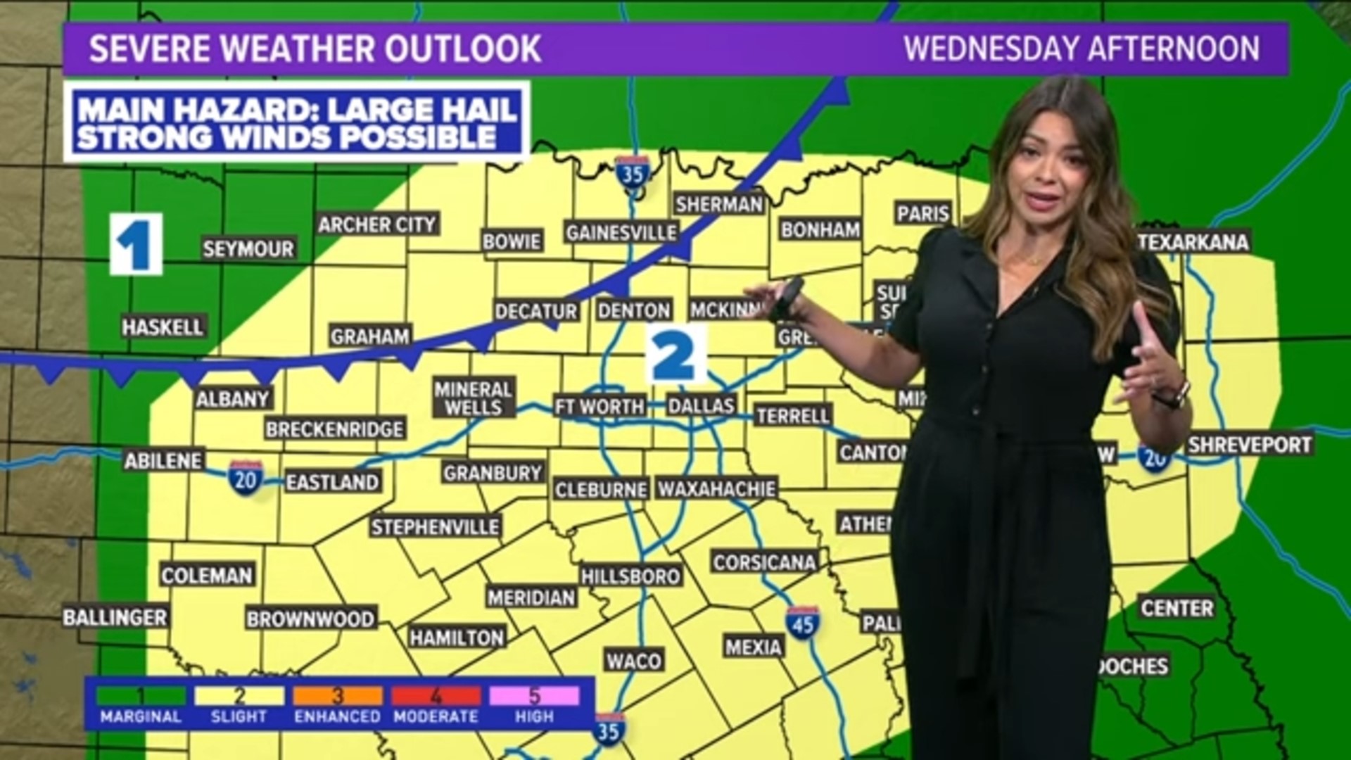 DFW Weather: Daily rain chances for North Texas this week. A few could see strong storms.