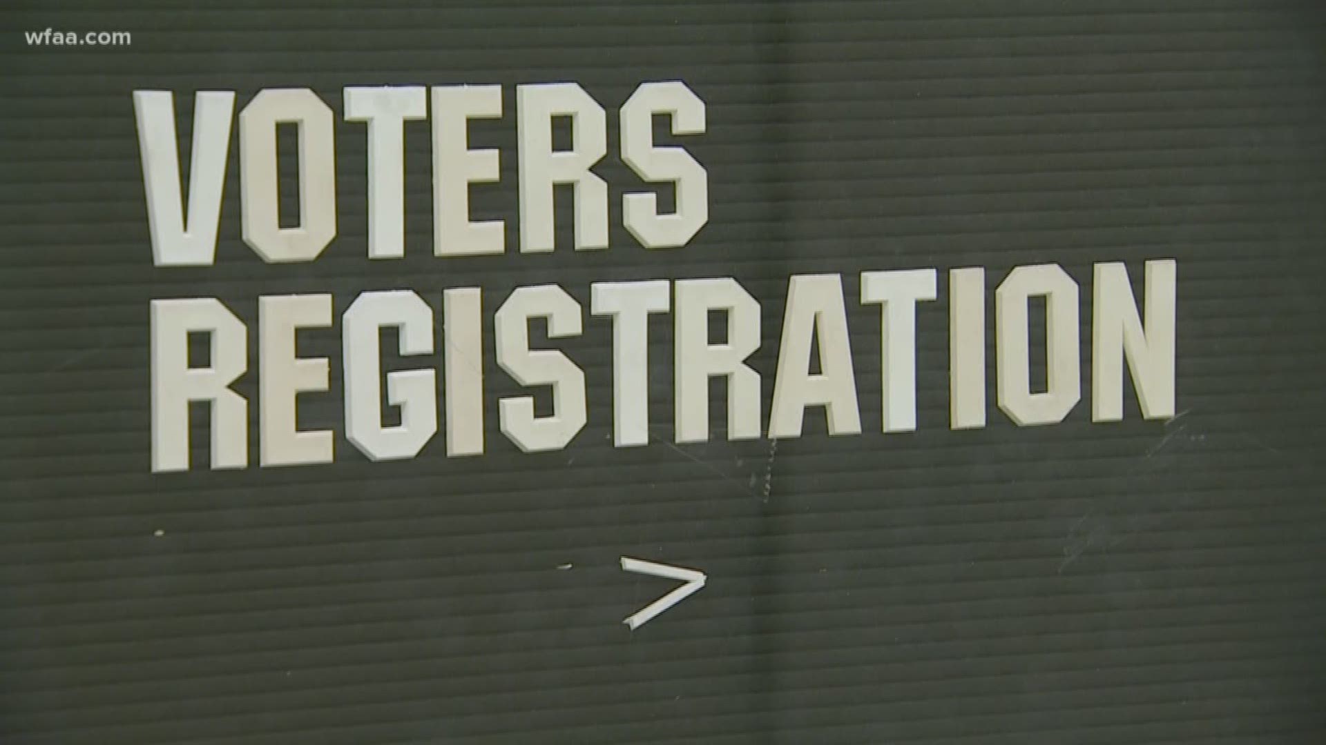 Oct. 9 is the last day to register to vote