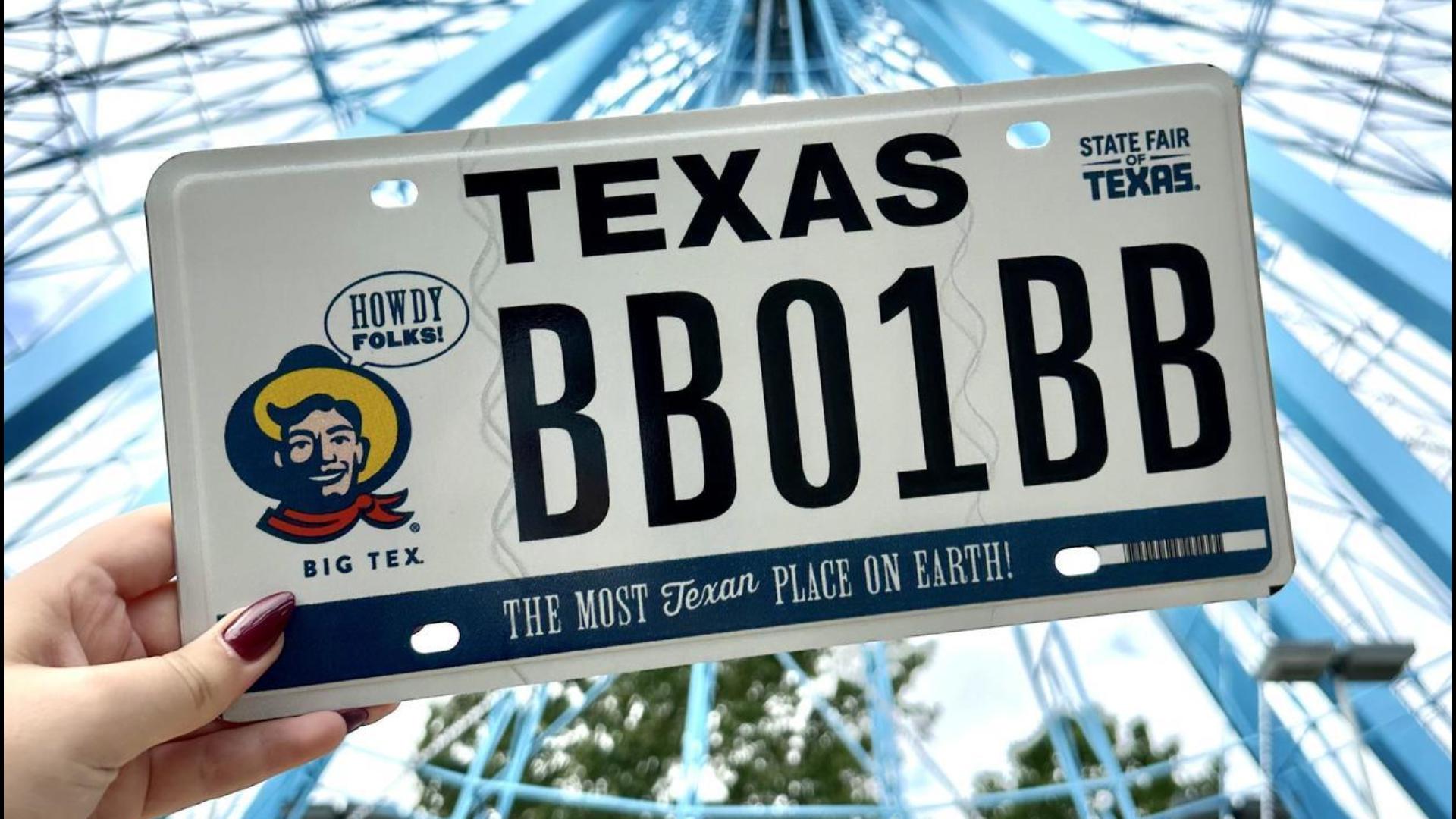 State Fair of Texas specialty license plate approved | wfaa.com