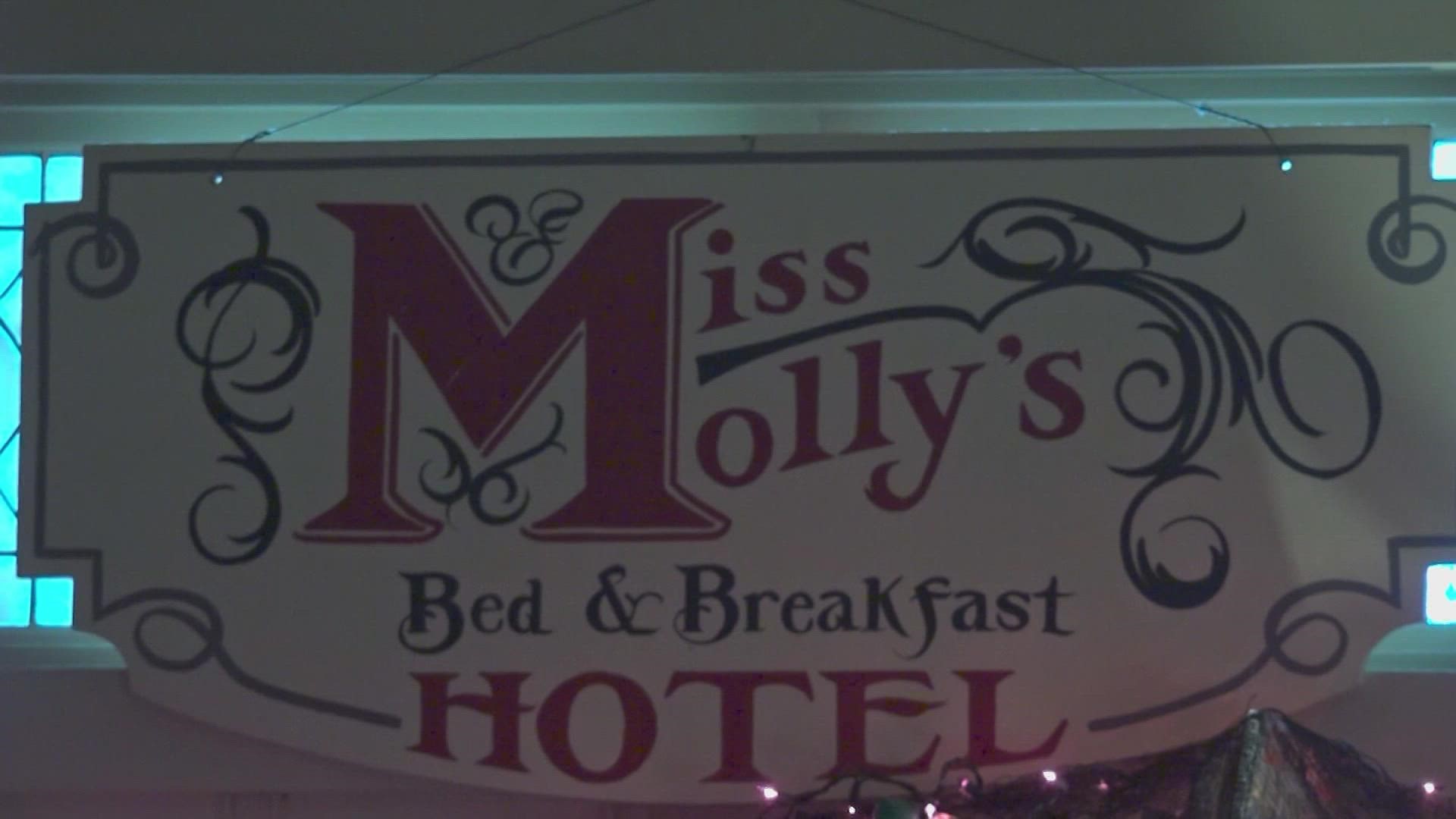 Fair warning: anyone who checks out the Fort Worth Stockyards may want to think twice before checking in at Miss Molly’s Hotel.