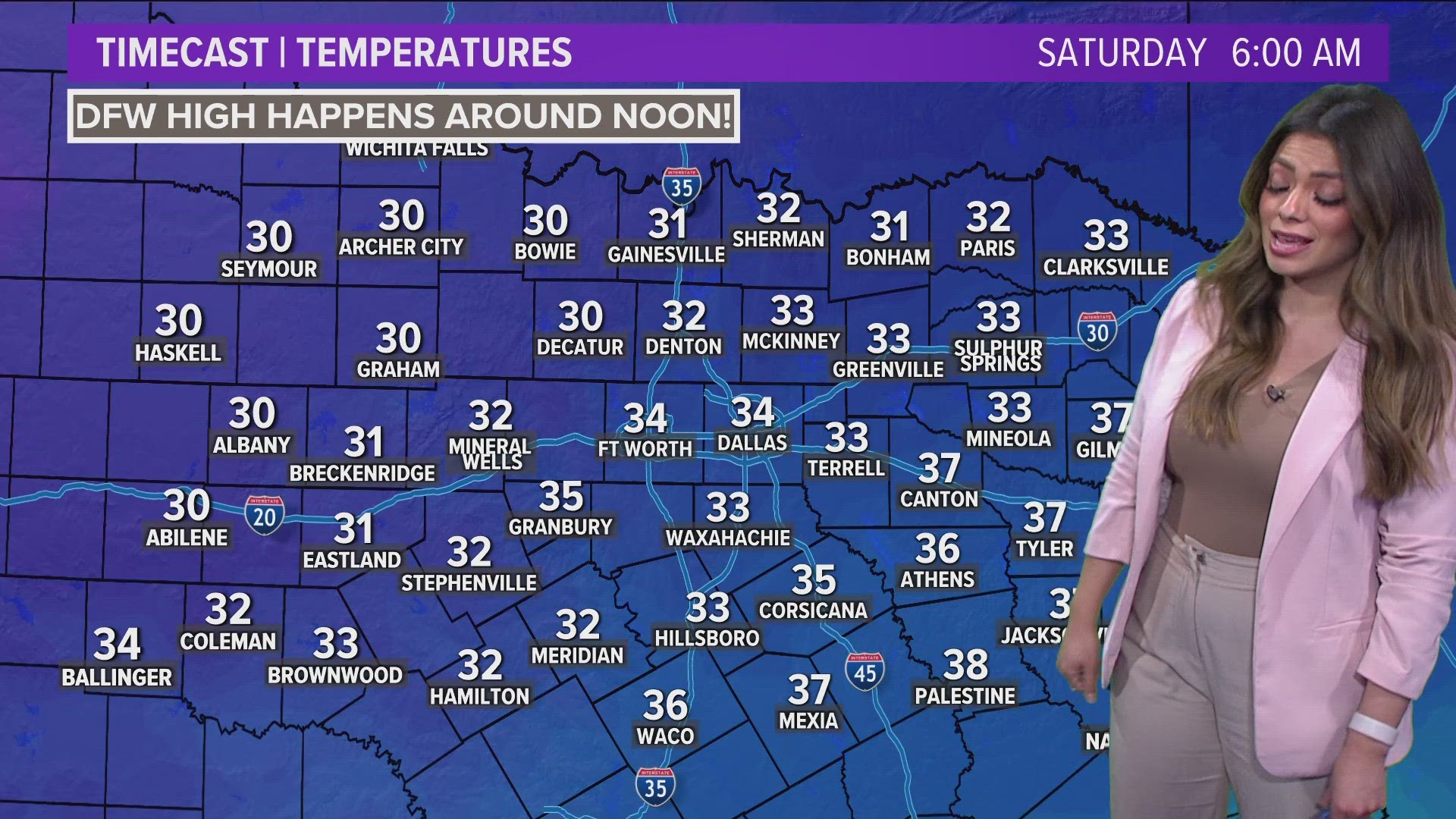 DFW Weather: Winter returns for the weekend - here's how cold it