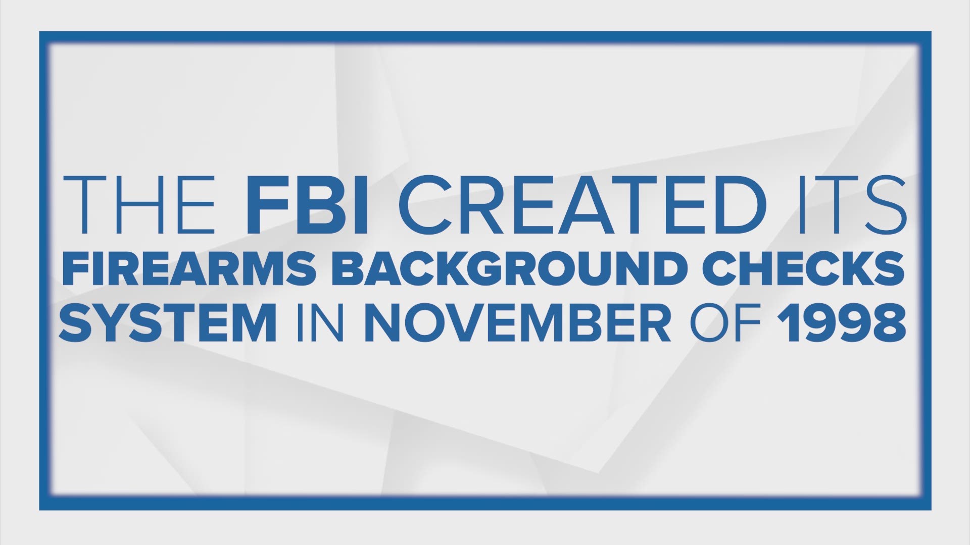 The FBI created its firearms background checks system in November of 1998. Through nine months in 2020, a new annual record number of background checks has been set.
