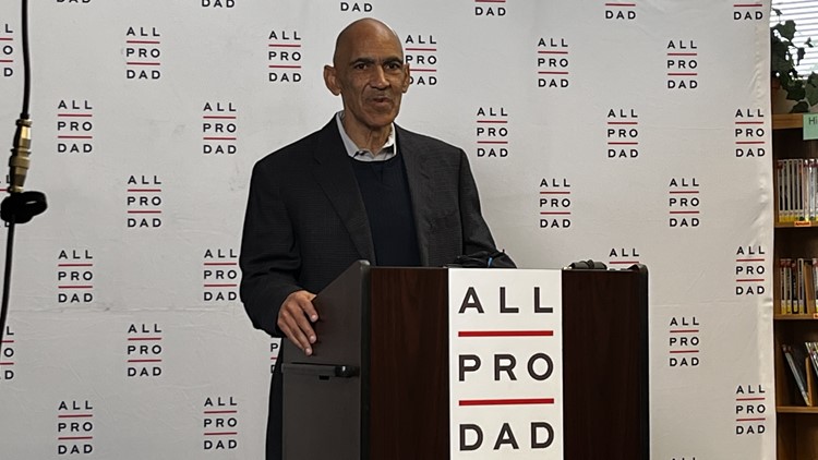 Retired NFL coach Tony Dungy helps launch 'All Pro Dad' program in Fort Worth