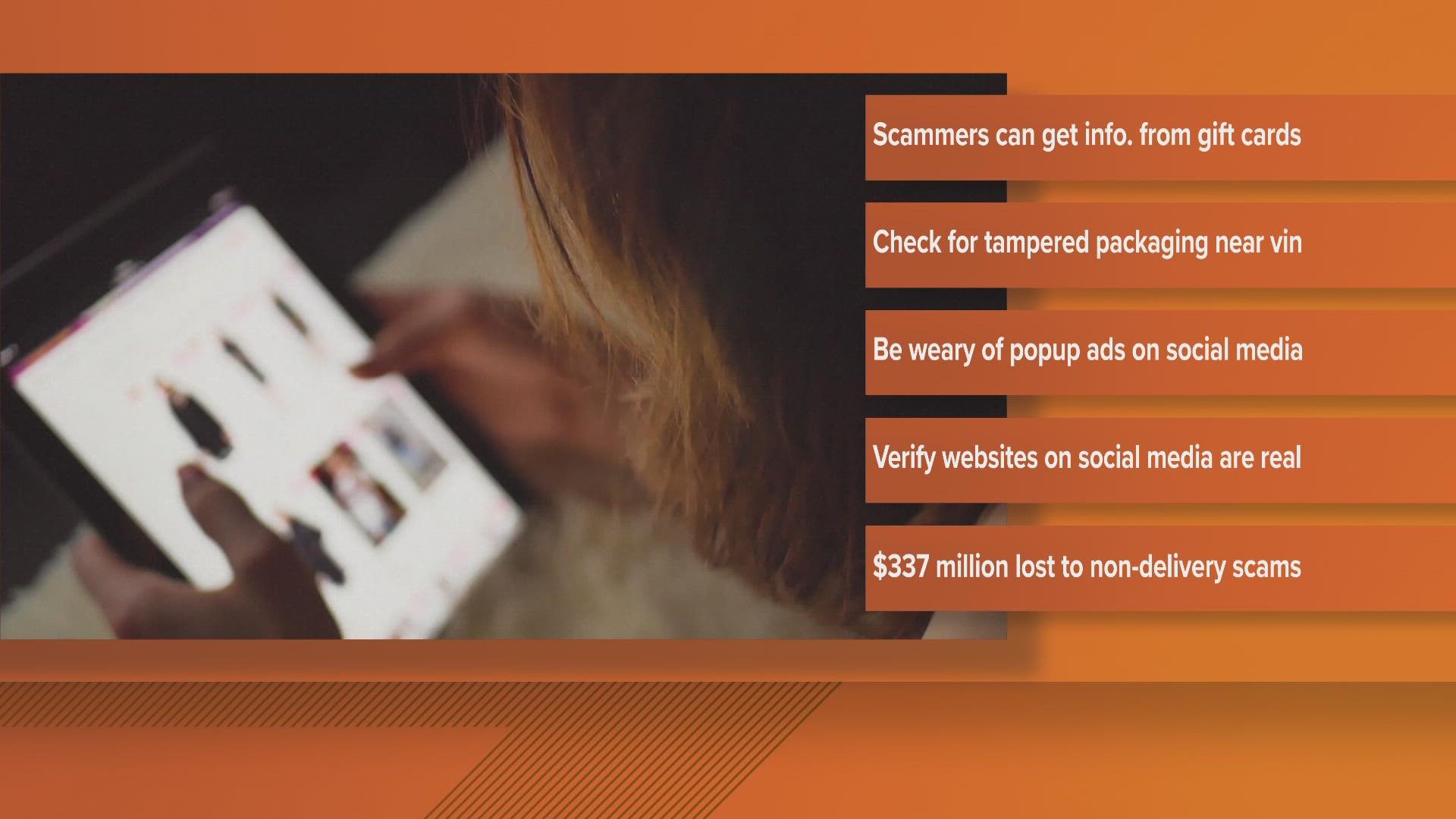 The FBI says Americans lost over $337 million to non-payment or non-delivery scams in 2021.